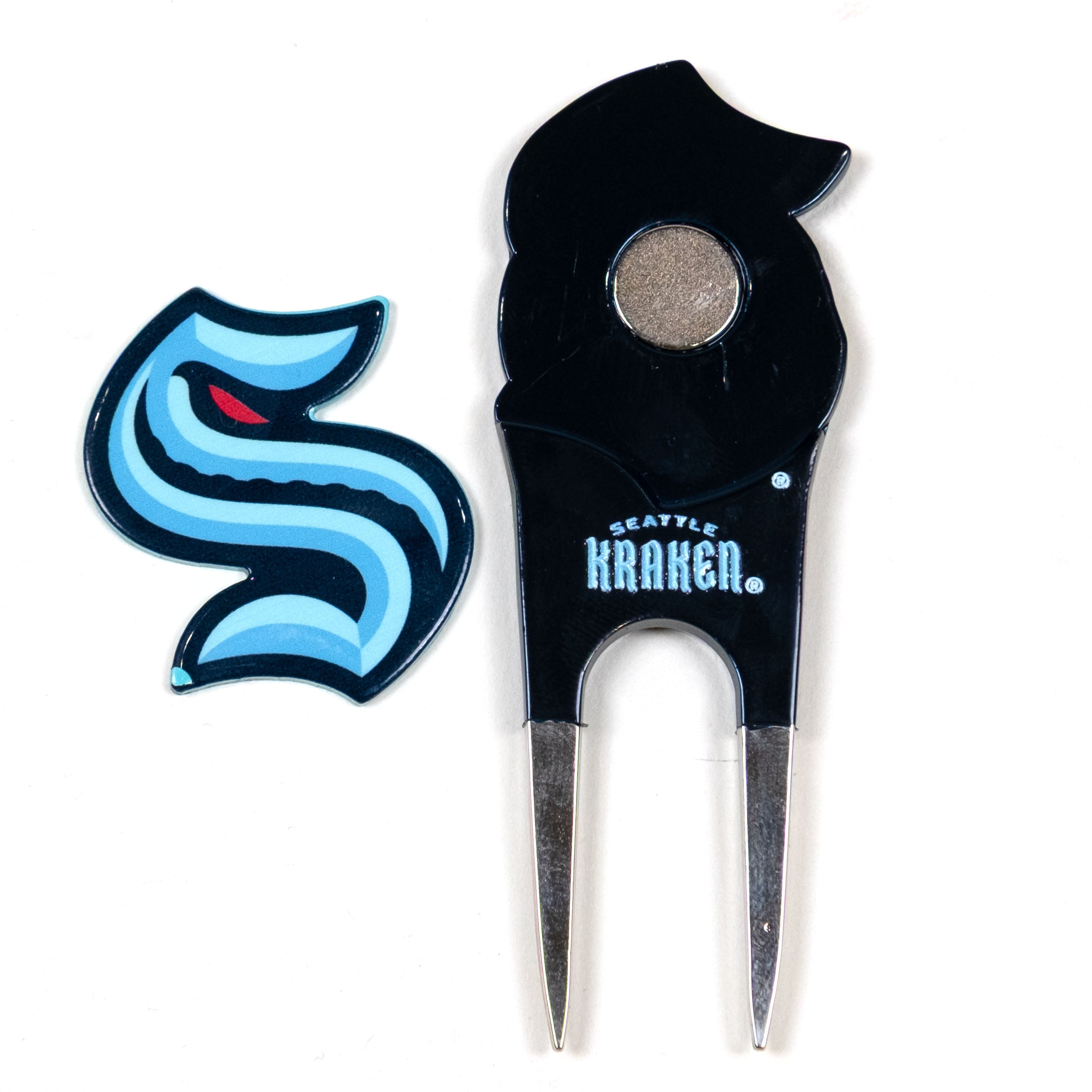 Seattle Kraken Custom Shaped Divot Tool