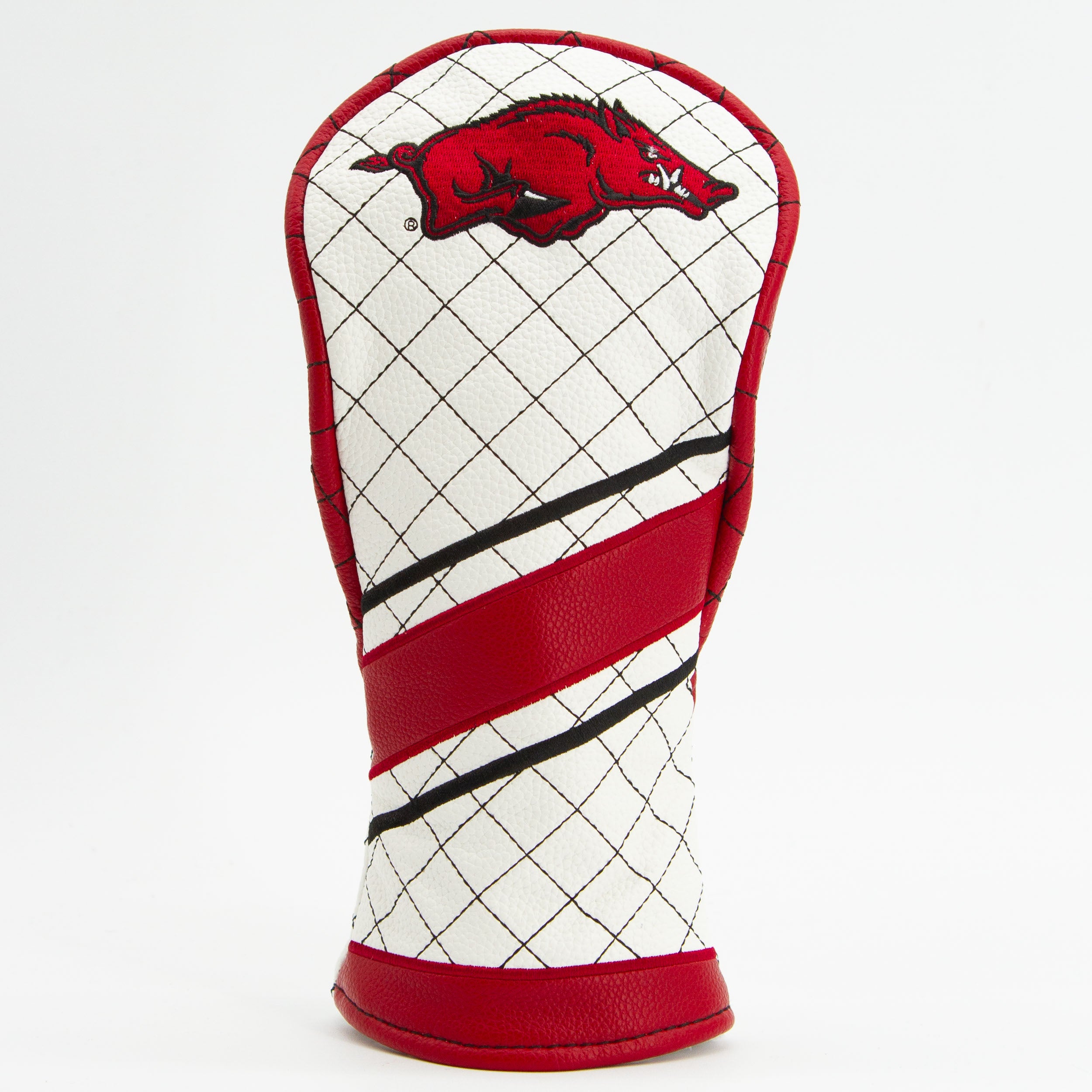 Arkansas Razorbacks Quilted Fairway Headcover (STRIPED)
