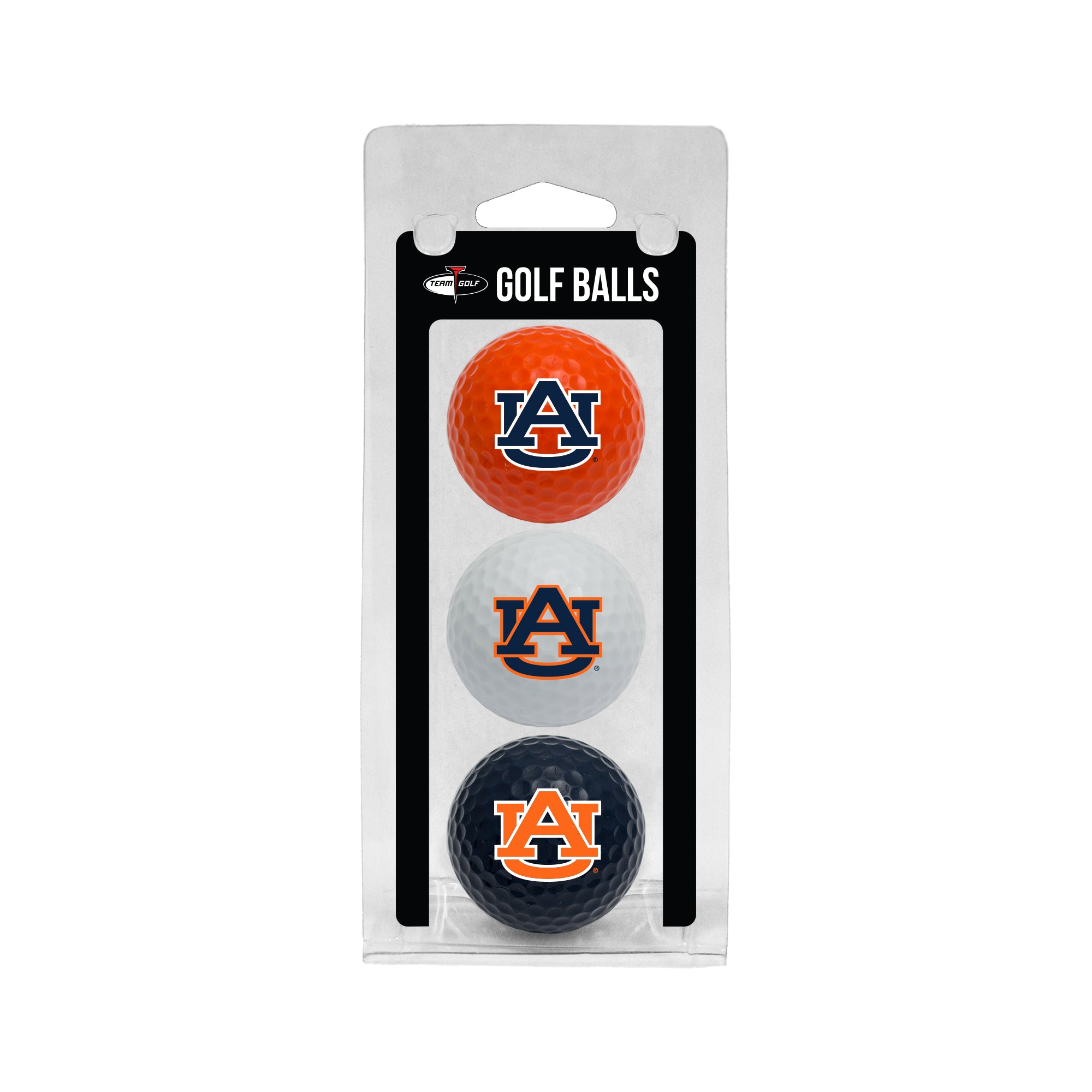 Auburn Tigers Golf Balls 3 Pack
