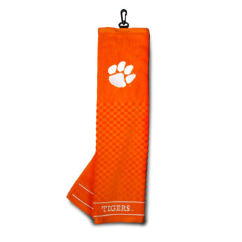 Clemson Tigers Embroidered Towel