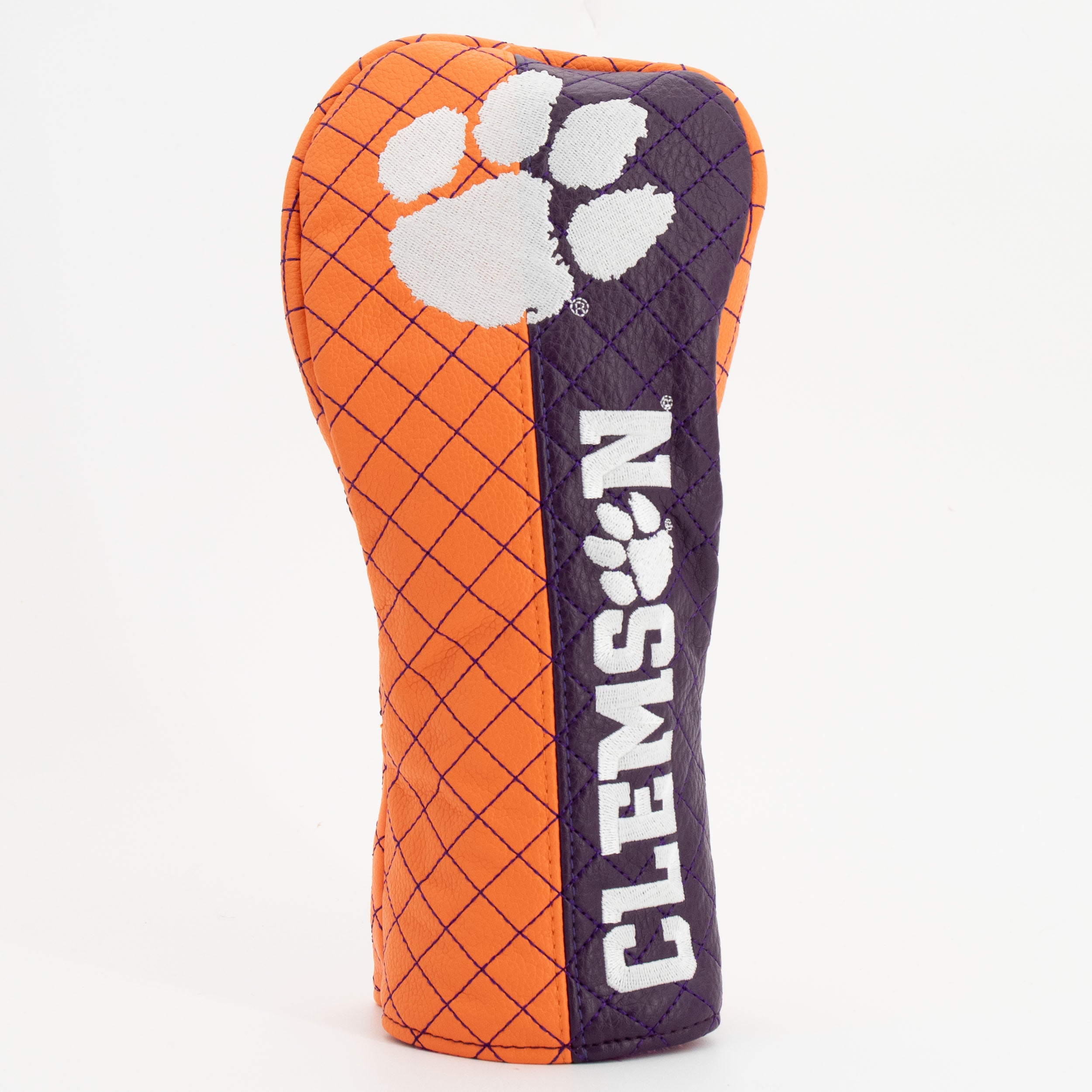 Clemson Tigers Quilted Fairway Headcover (SPLIT)