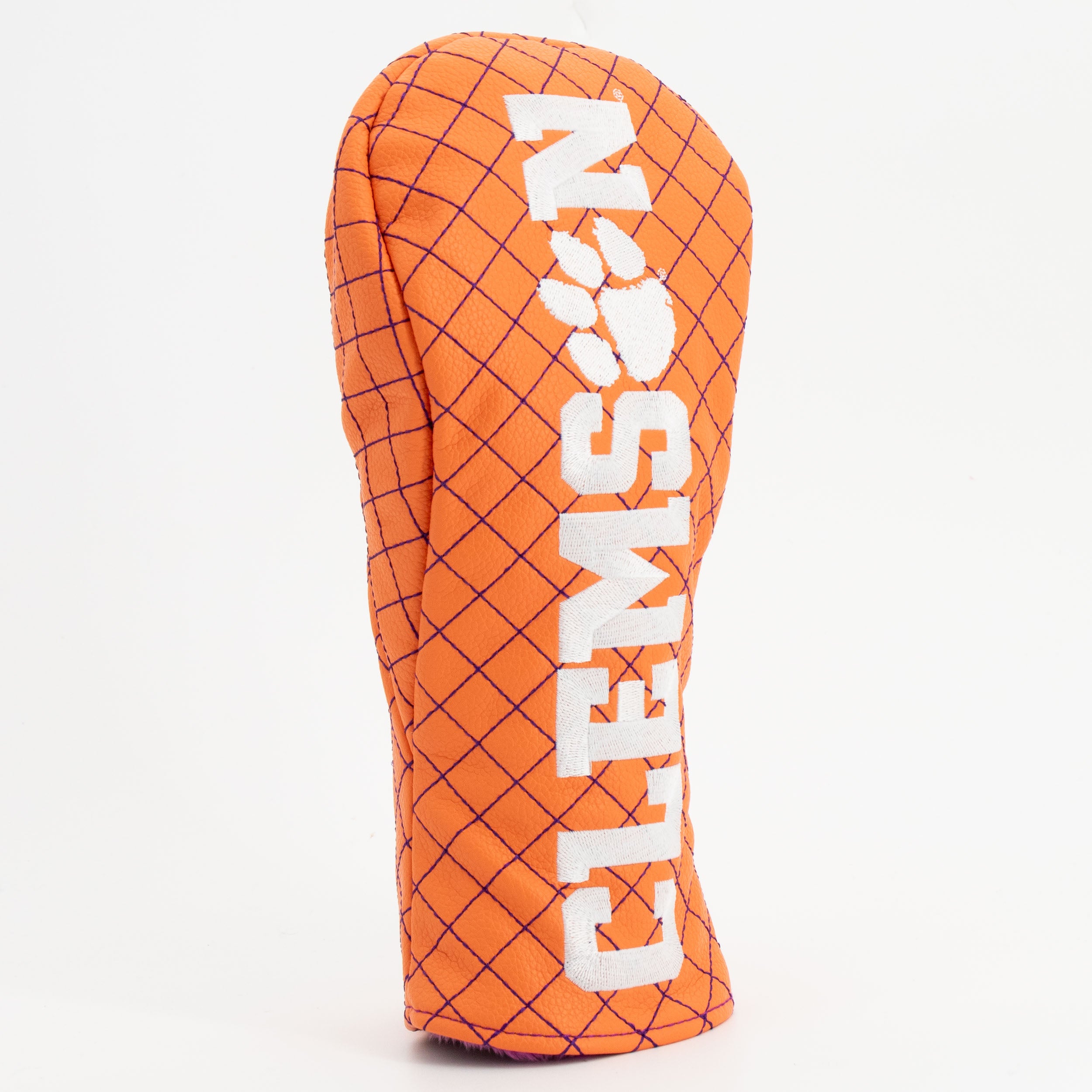 Clemson Tigers Quilted Fairway Headcover (SOLID)