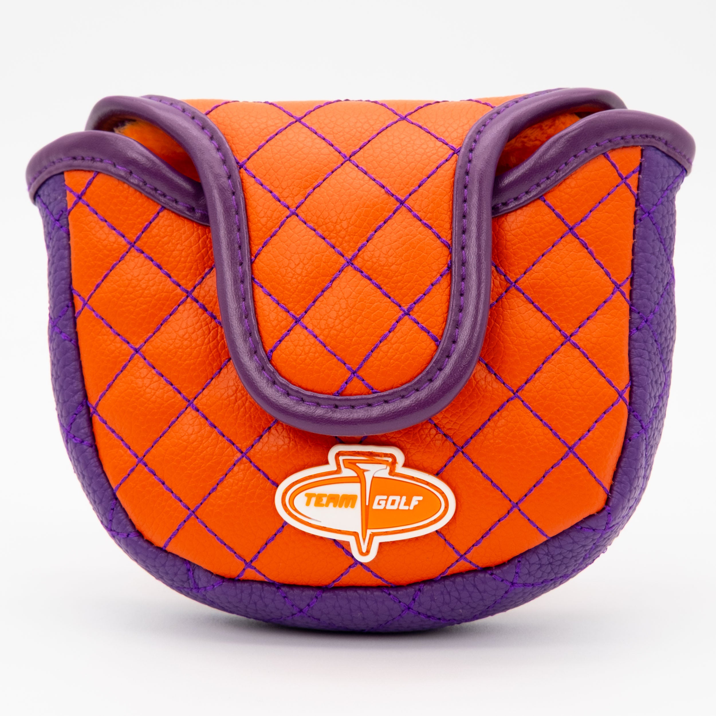 Clemson Tigers Quilted Mallet Putter Cover (SOLID)