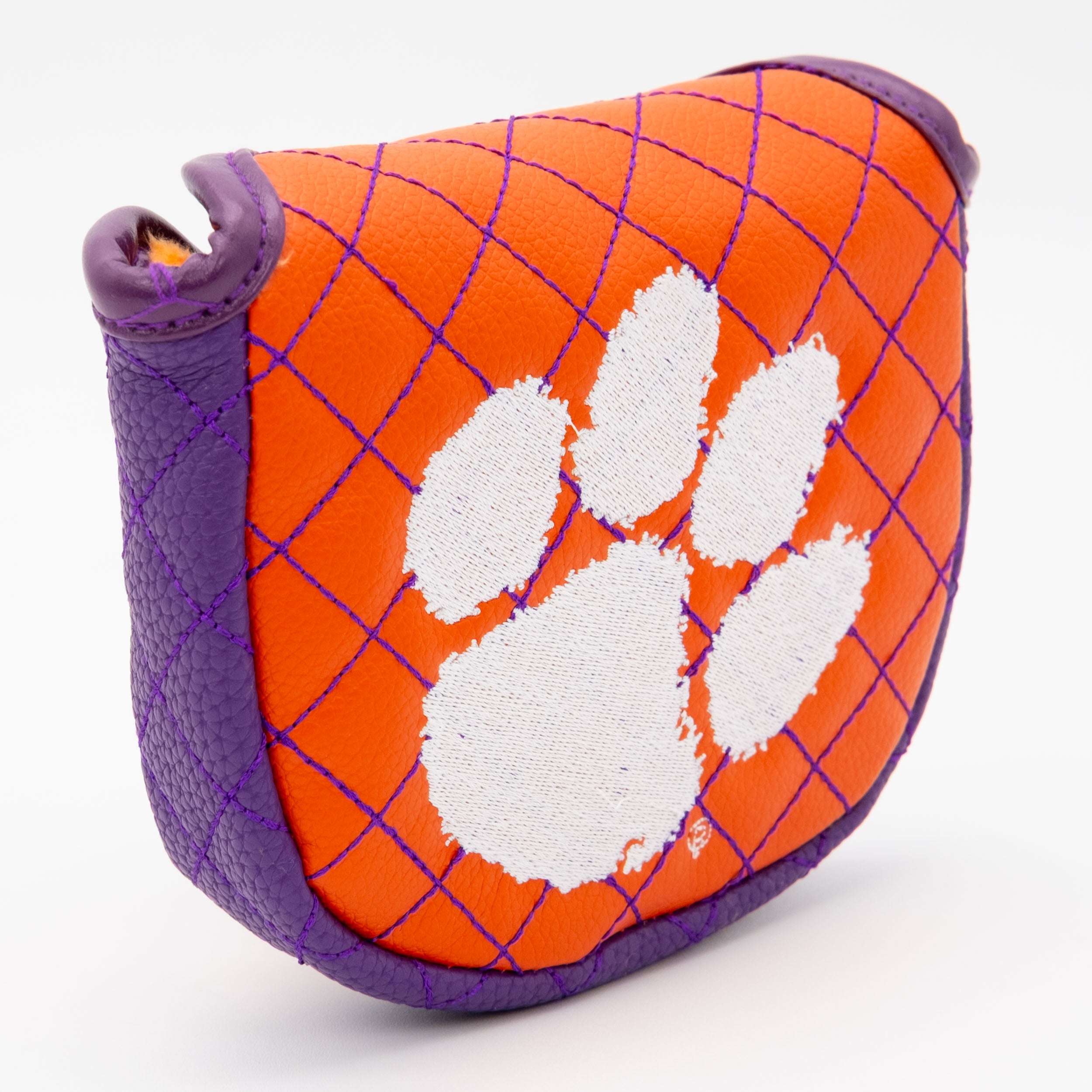 Clemson Tigers Quilted Mallet Putter Cover (SOLID)