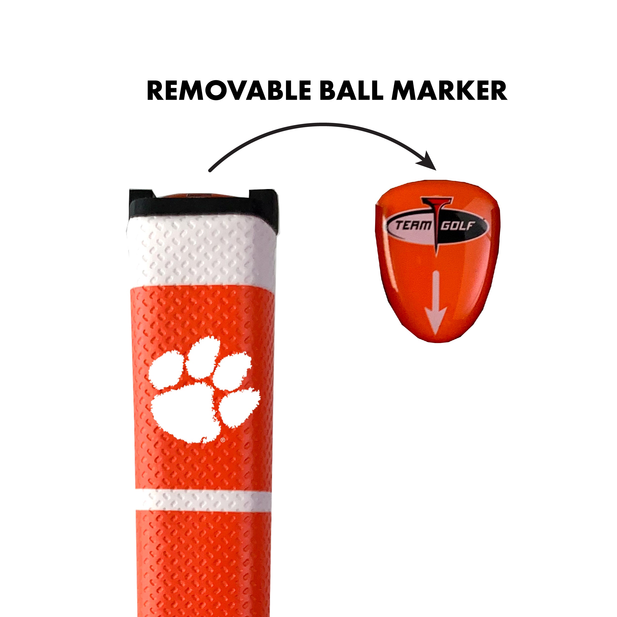 Clemson Tigers Putter Grip