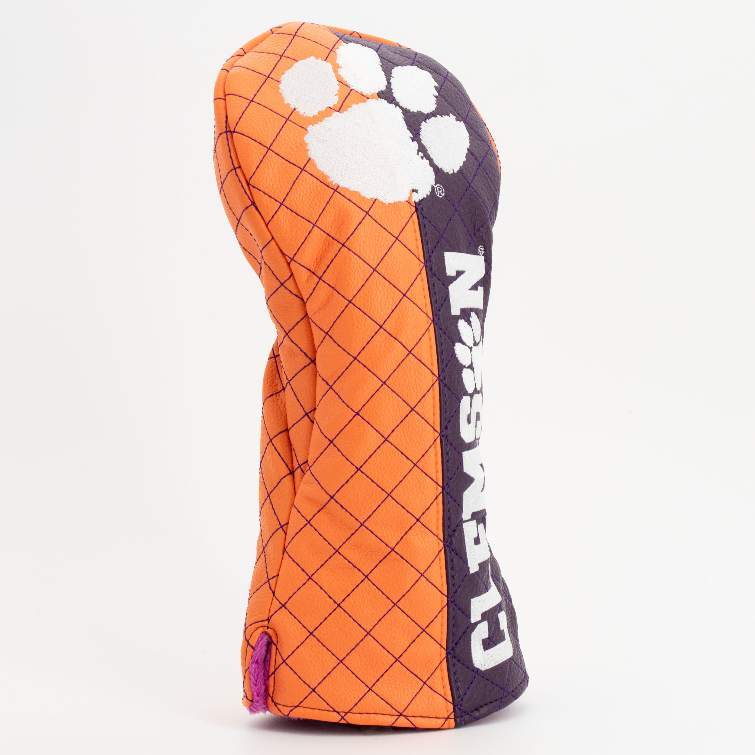 Clemson Tigers Quilted Driver Headcover (SPLIT)