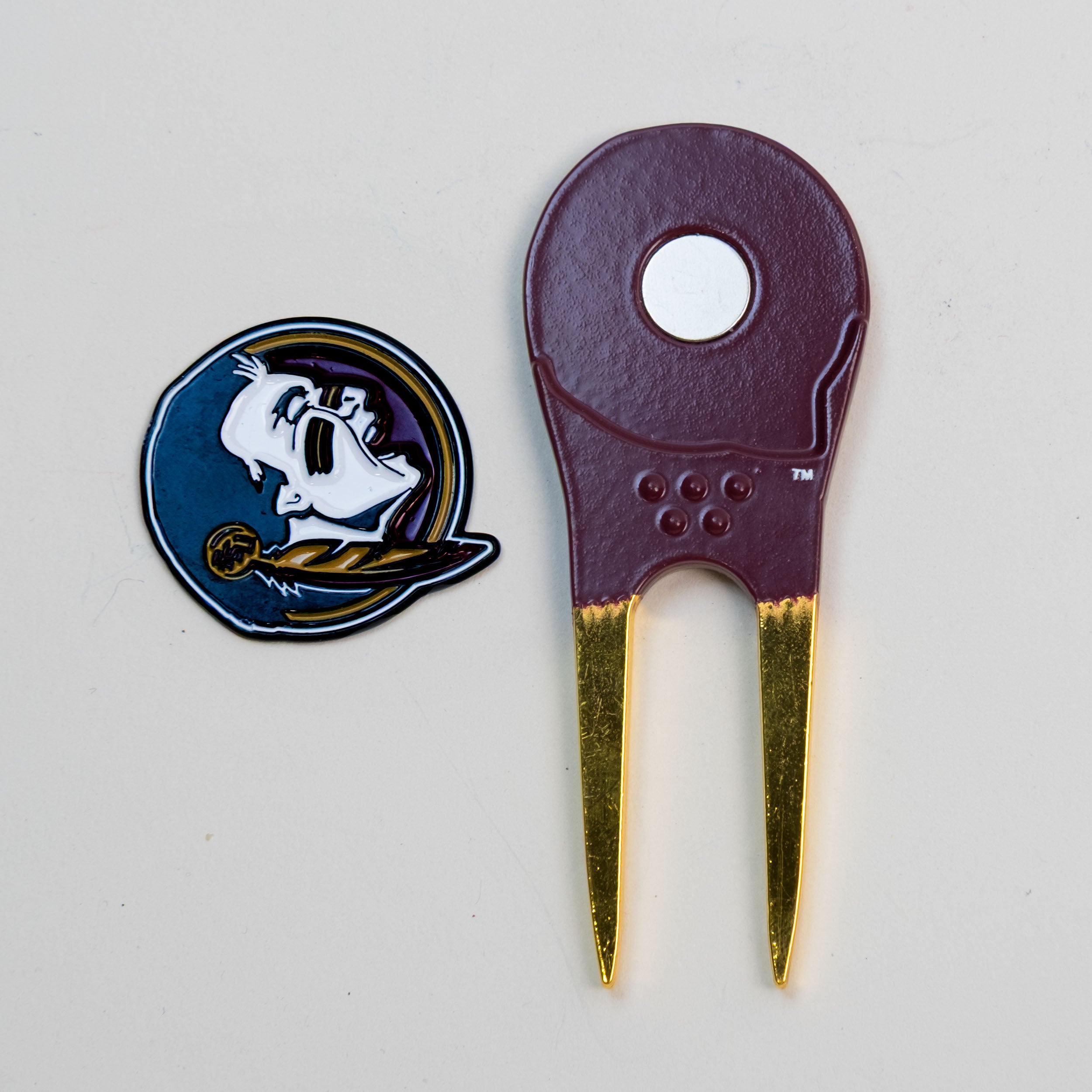 Florida State Seminoles Custom Shaped Divot Tool