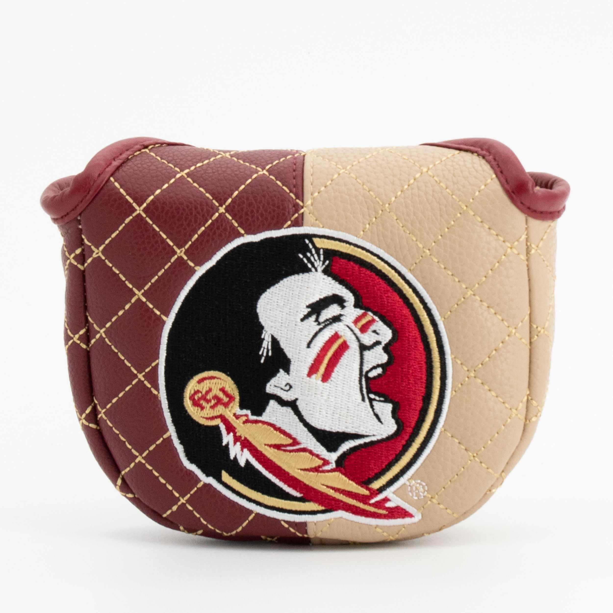 Florida State Seminoles Quilted Mallet Putter Cover (SPLIT)