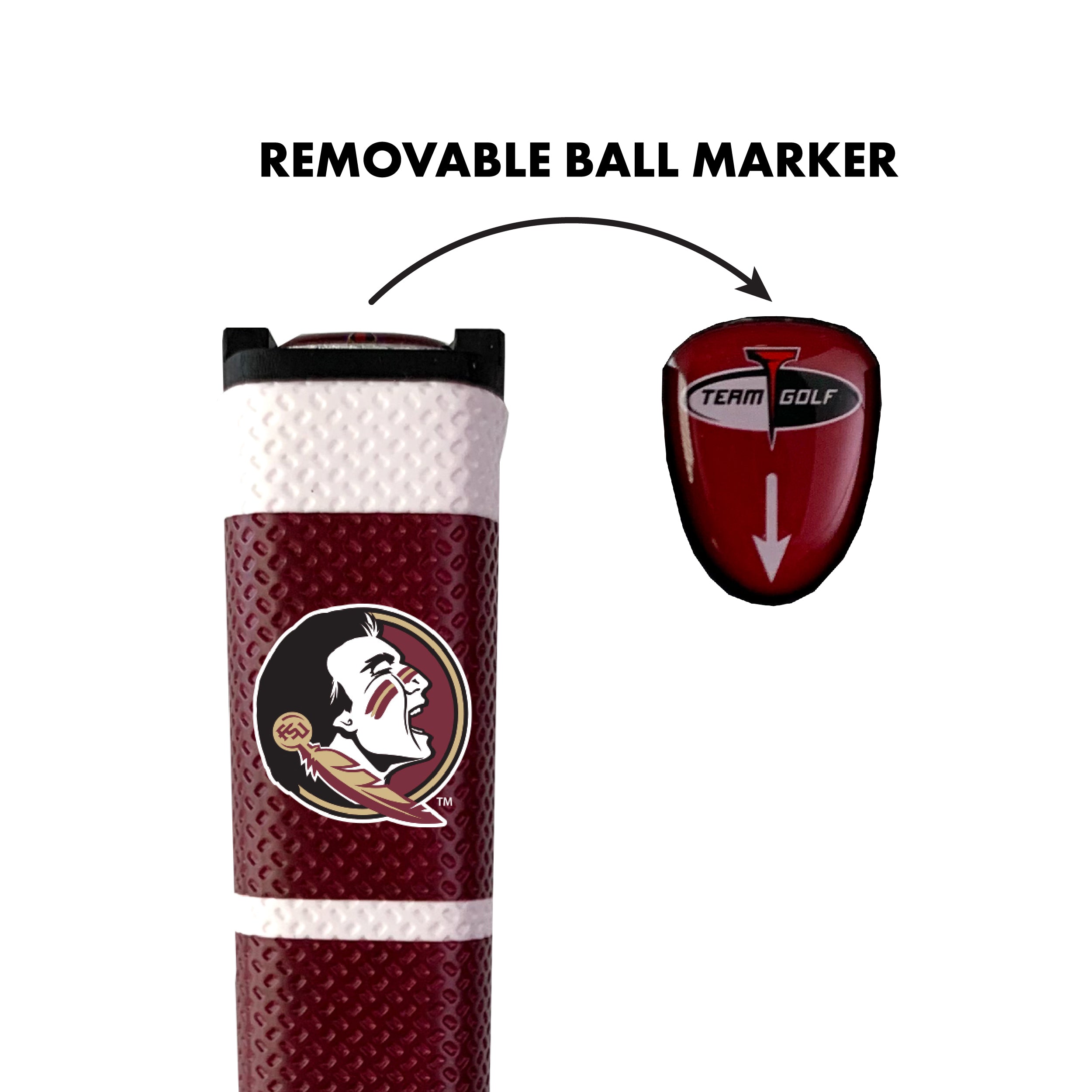 Florida State Seminoles Golf Putter Grip