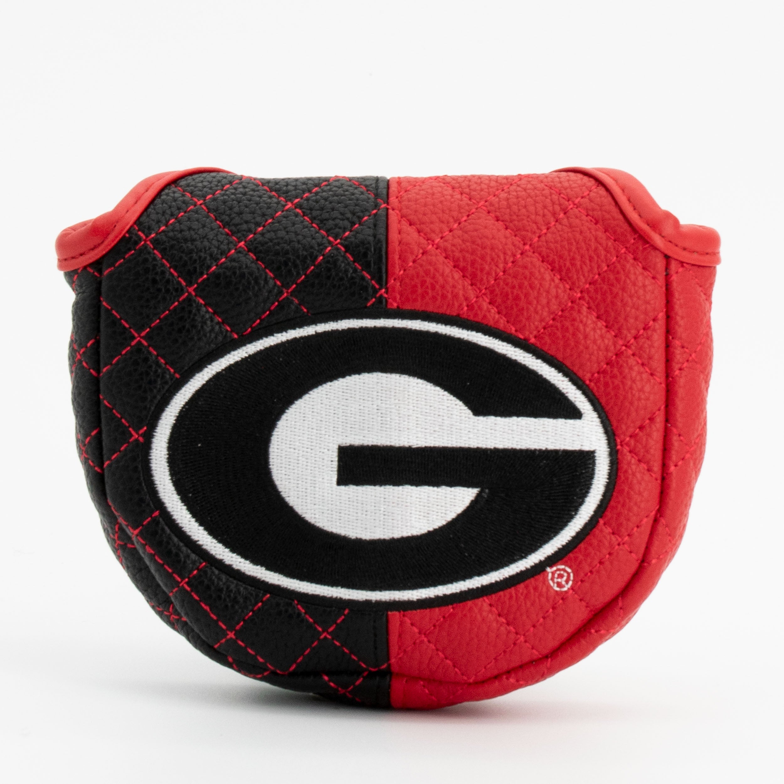 Georgia Bulldogs Quilted Mallet Putter Cover (SPLIT)