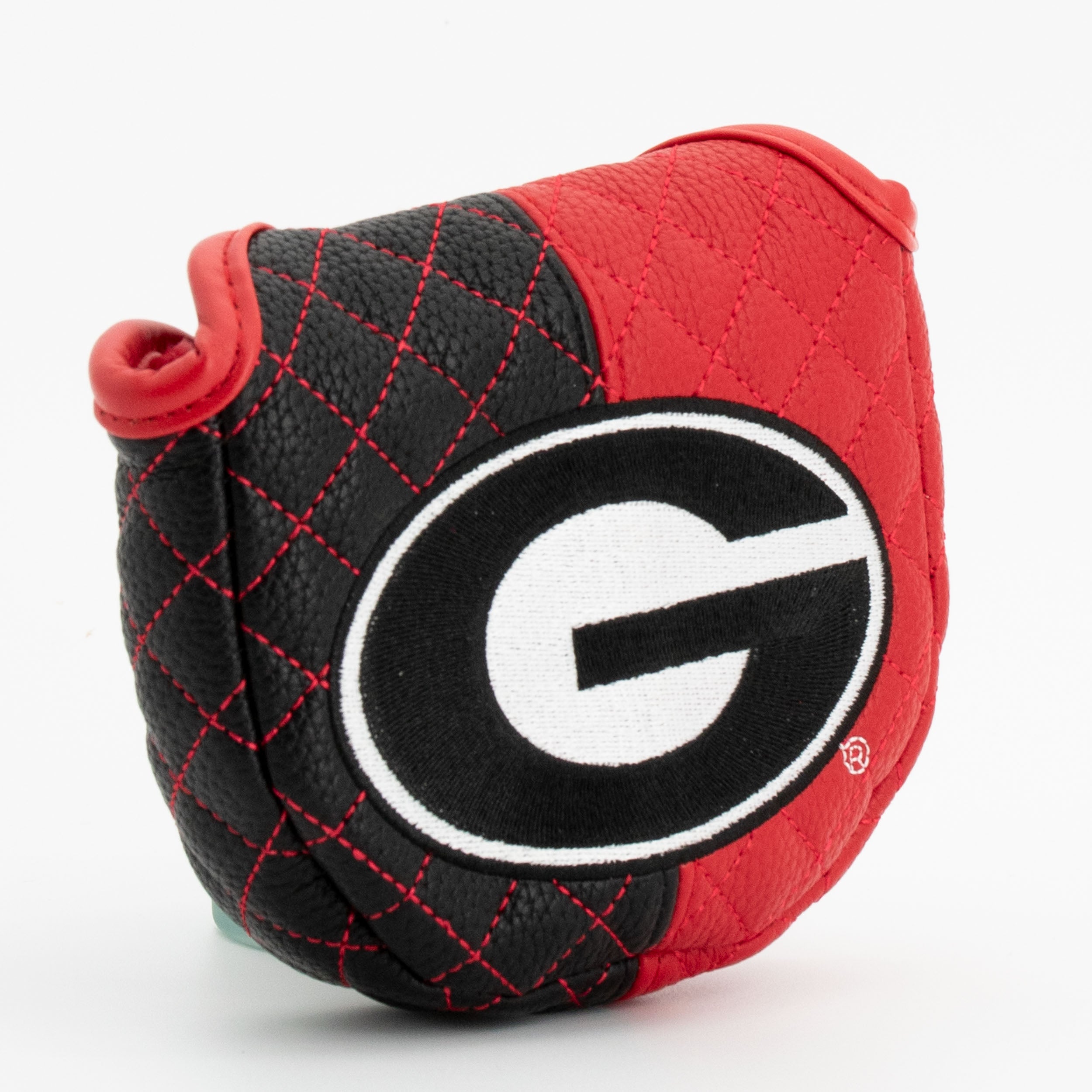 Georgia Bulldogs Quilted Mallet Putter Cover (SPLIT)