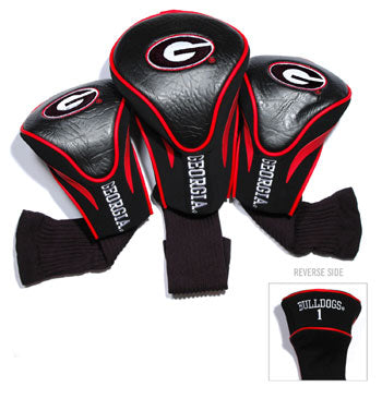 Georgia Bulldogs 3 Pack Contour Sock Headcovers