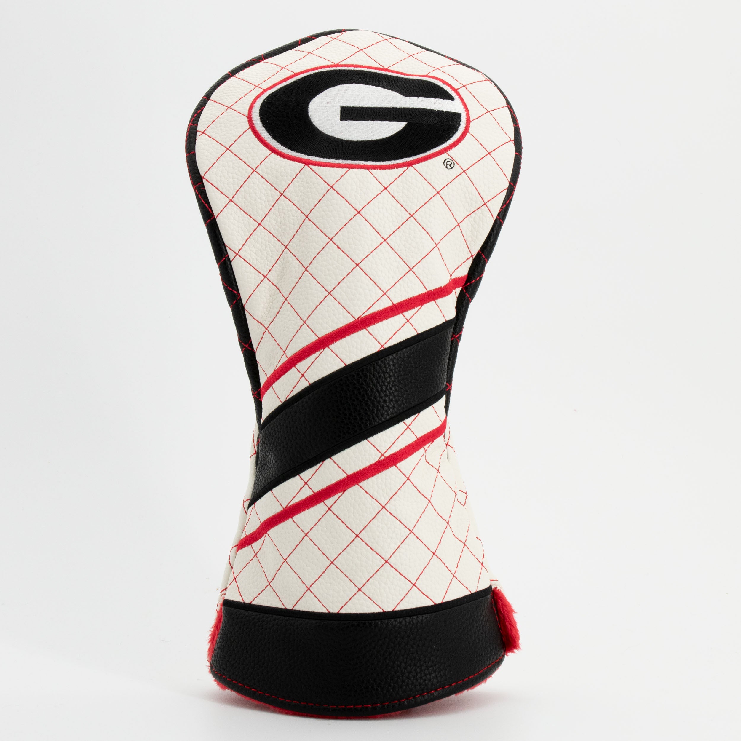 Georgia Bulldogs Quilted Driver Headcover (STRIPED)