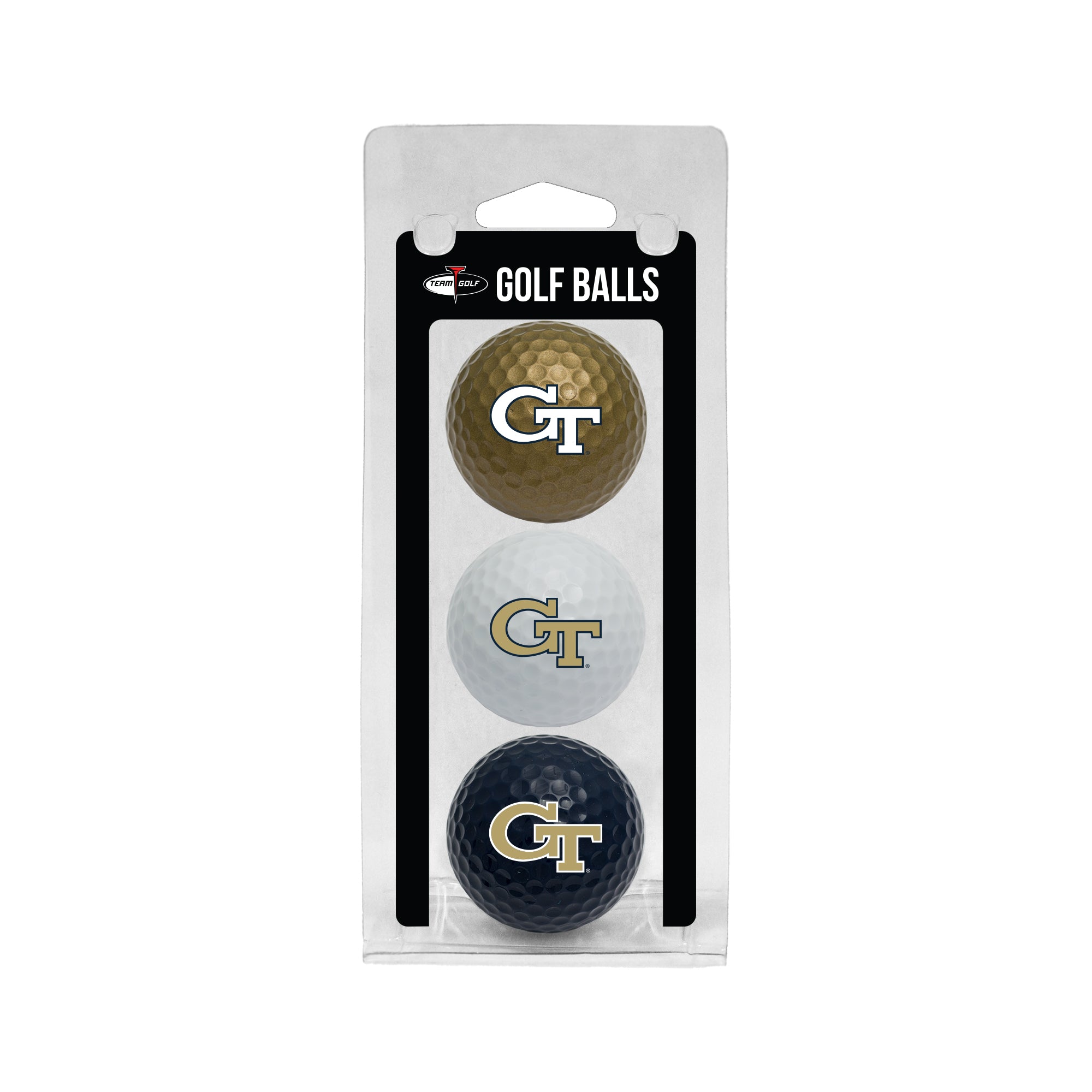 Georgia Tech Yellow Jackets Golf Balls 3 Pack