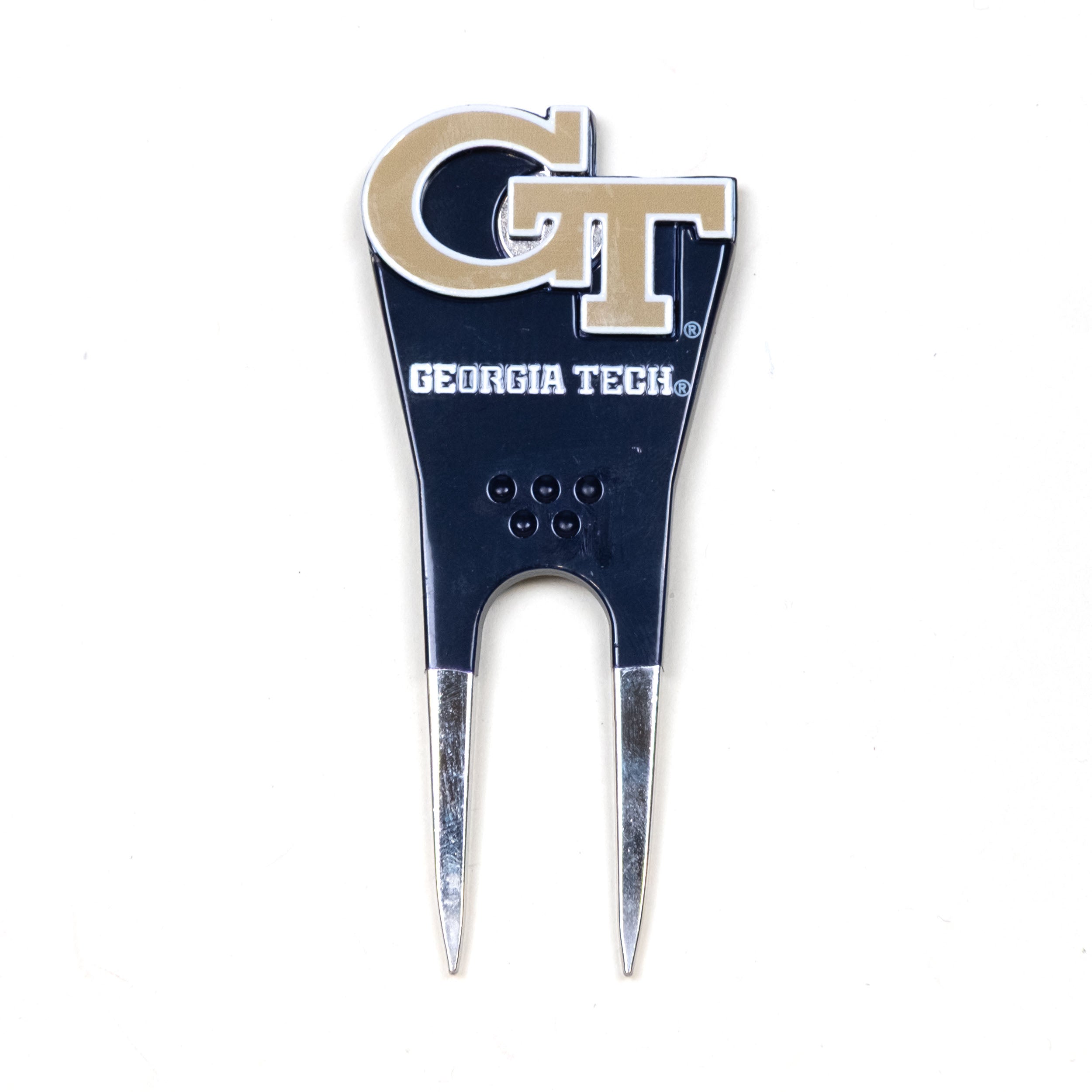 Georgia Tech Yellow Jackets Custom Shaped Divot Tool