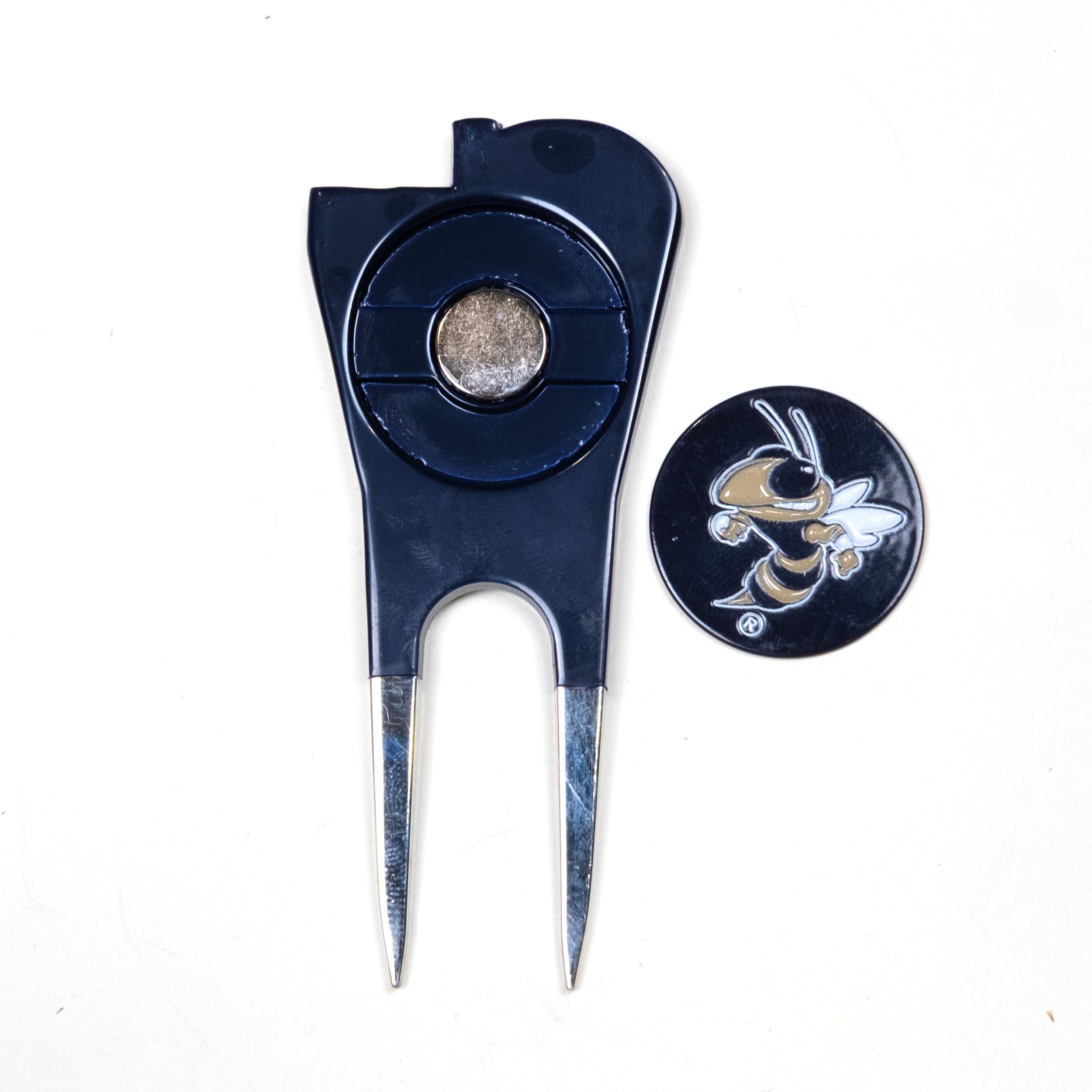Georgia Tech Yellow Jackets Custom Shaped Divot Tool