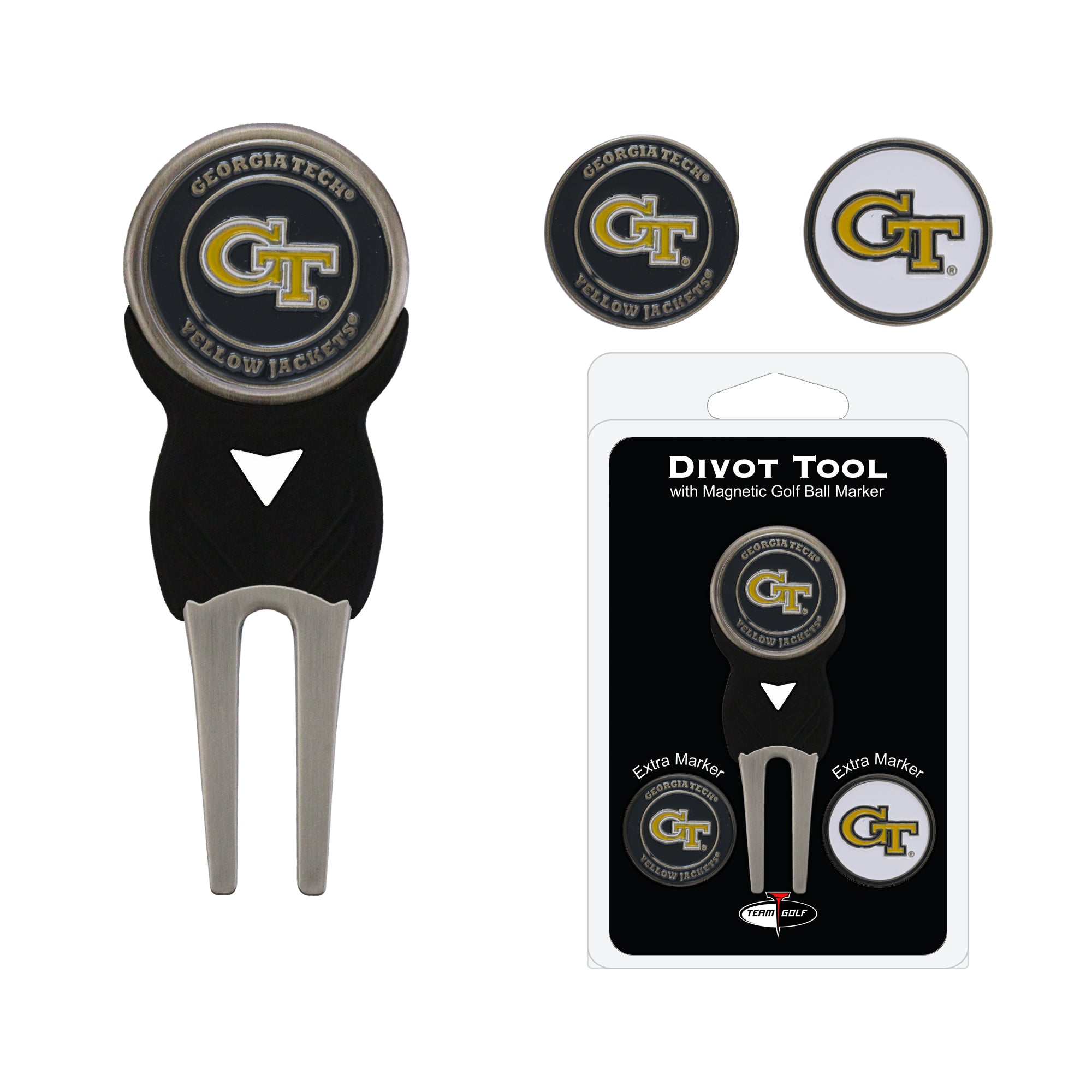 Georgia Tech Yellow Jackets Signature Divot Tool Pack