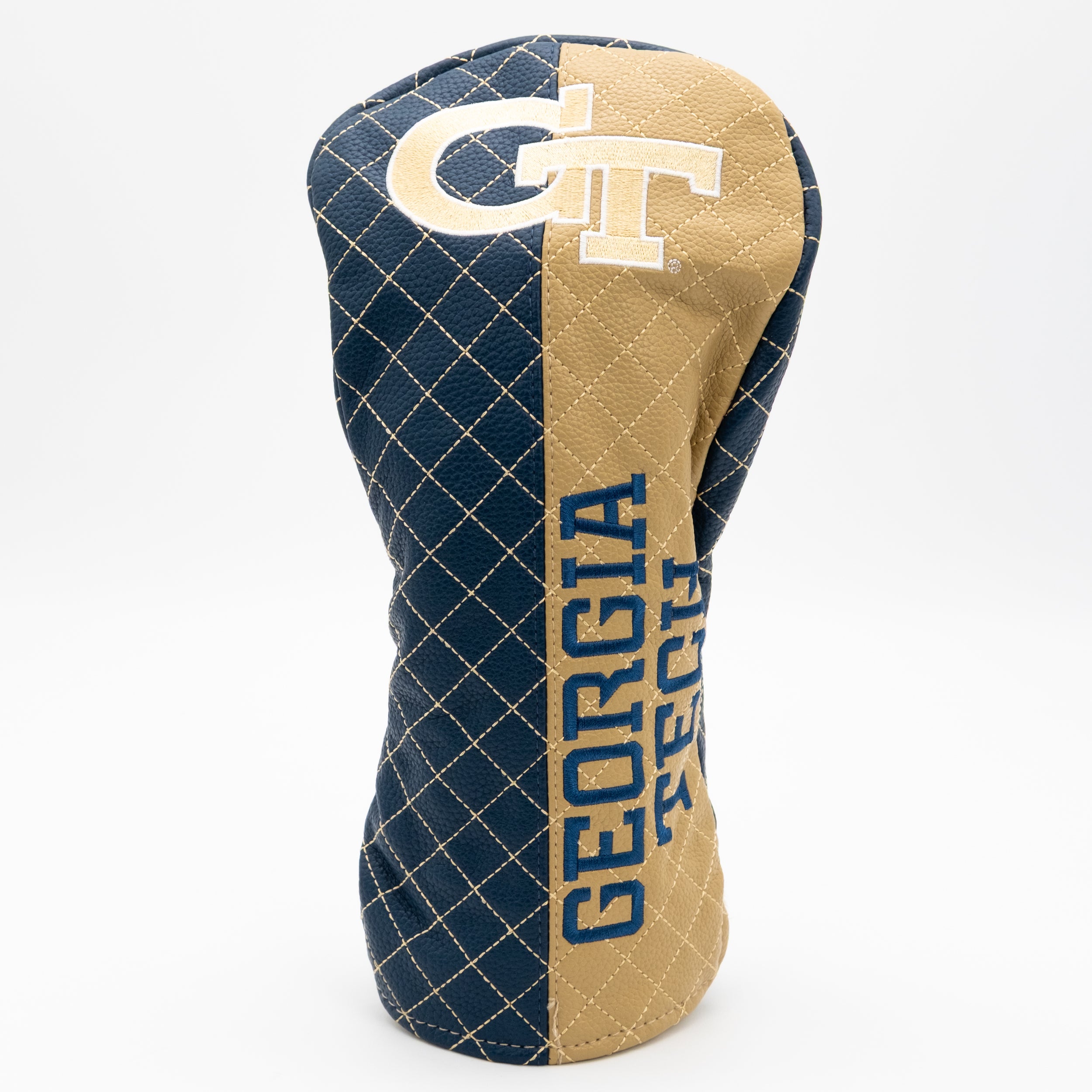 Georgia Tech Yellow Jackets Quilted Driver Headcover (SPLIT)