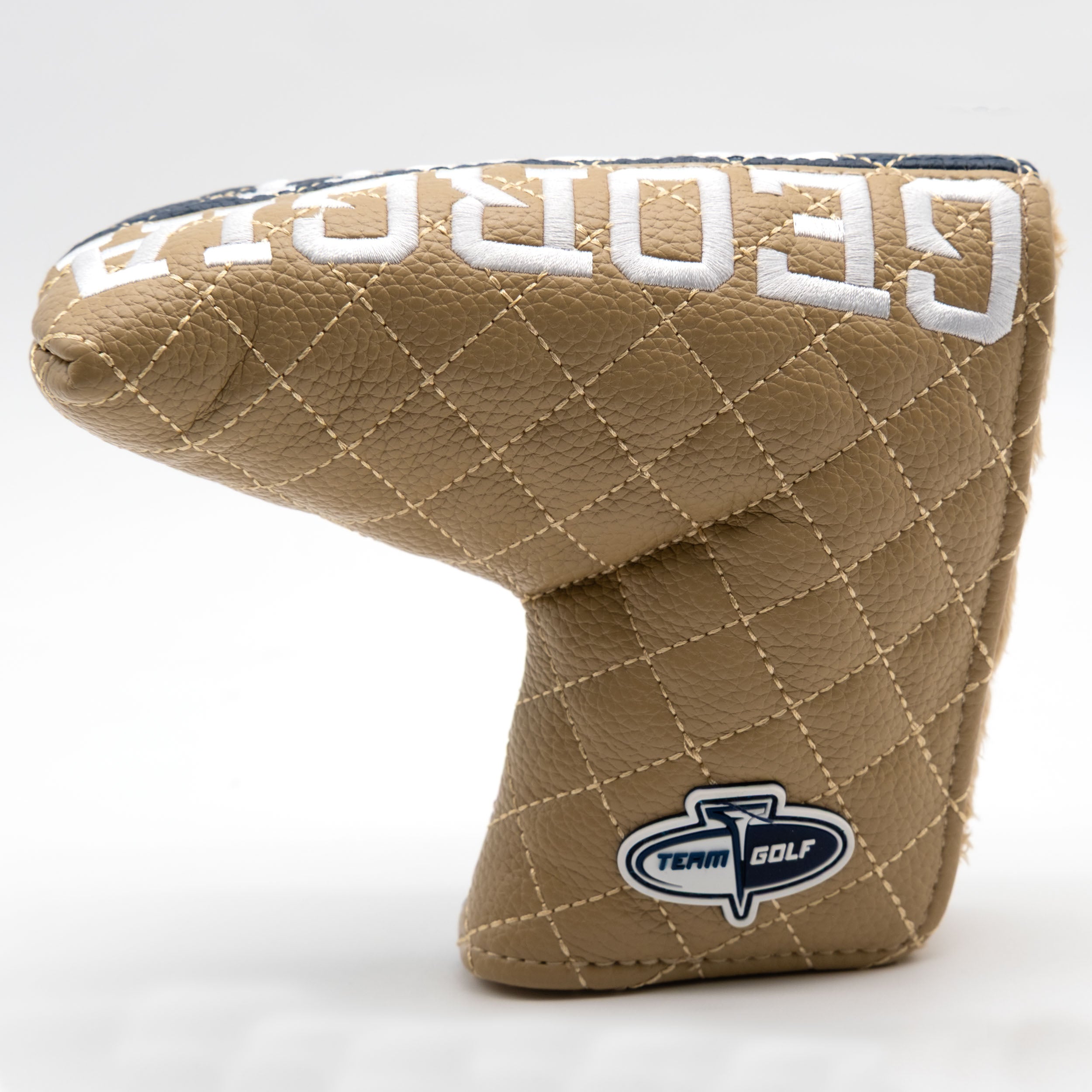Georgia Tech Yellow Jackets Quited Blade Putter Cover (SPLIT)