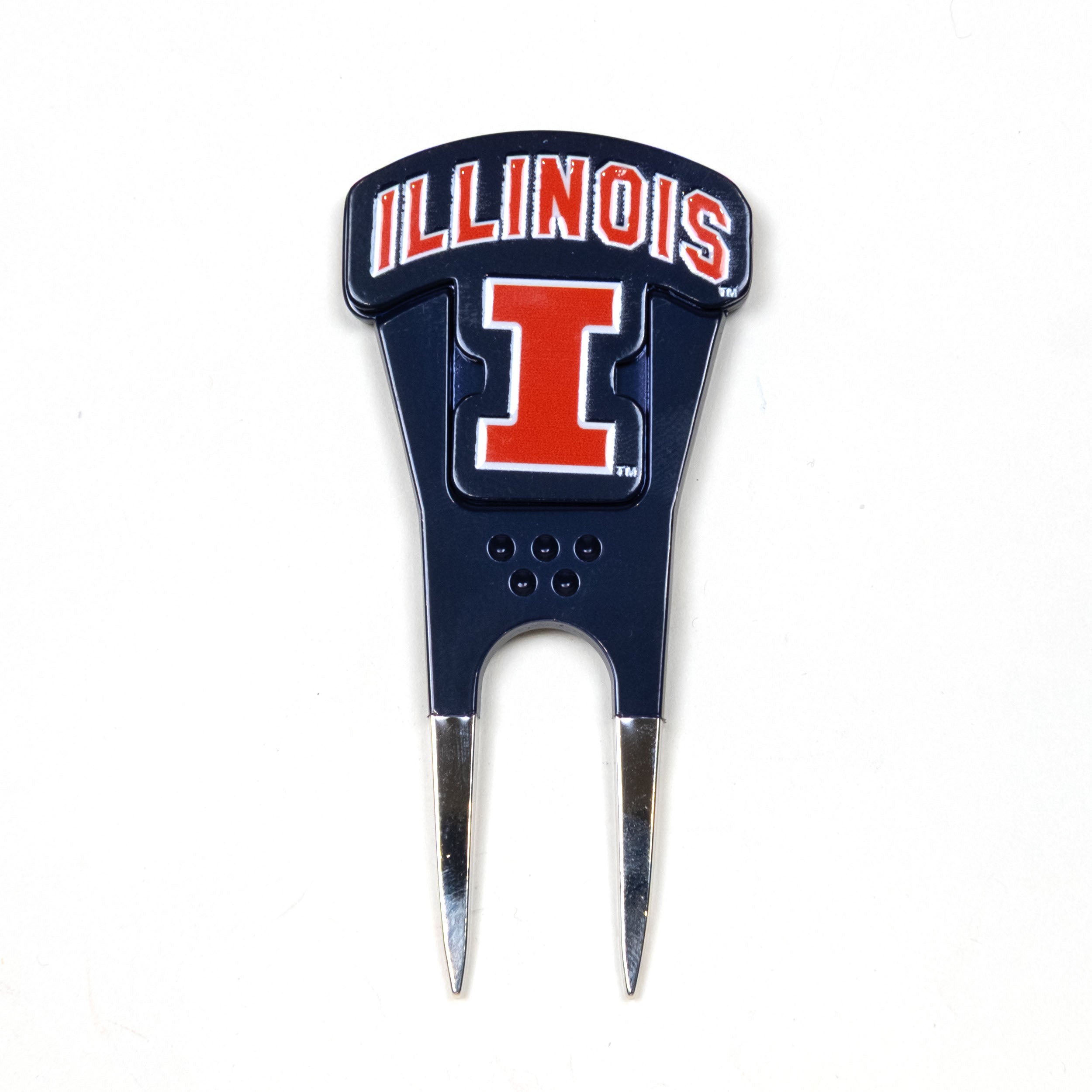 Illinois Fighting Illini Custom Shaped Divot Tool