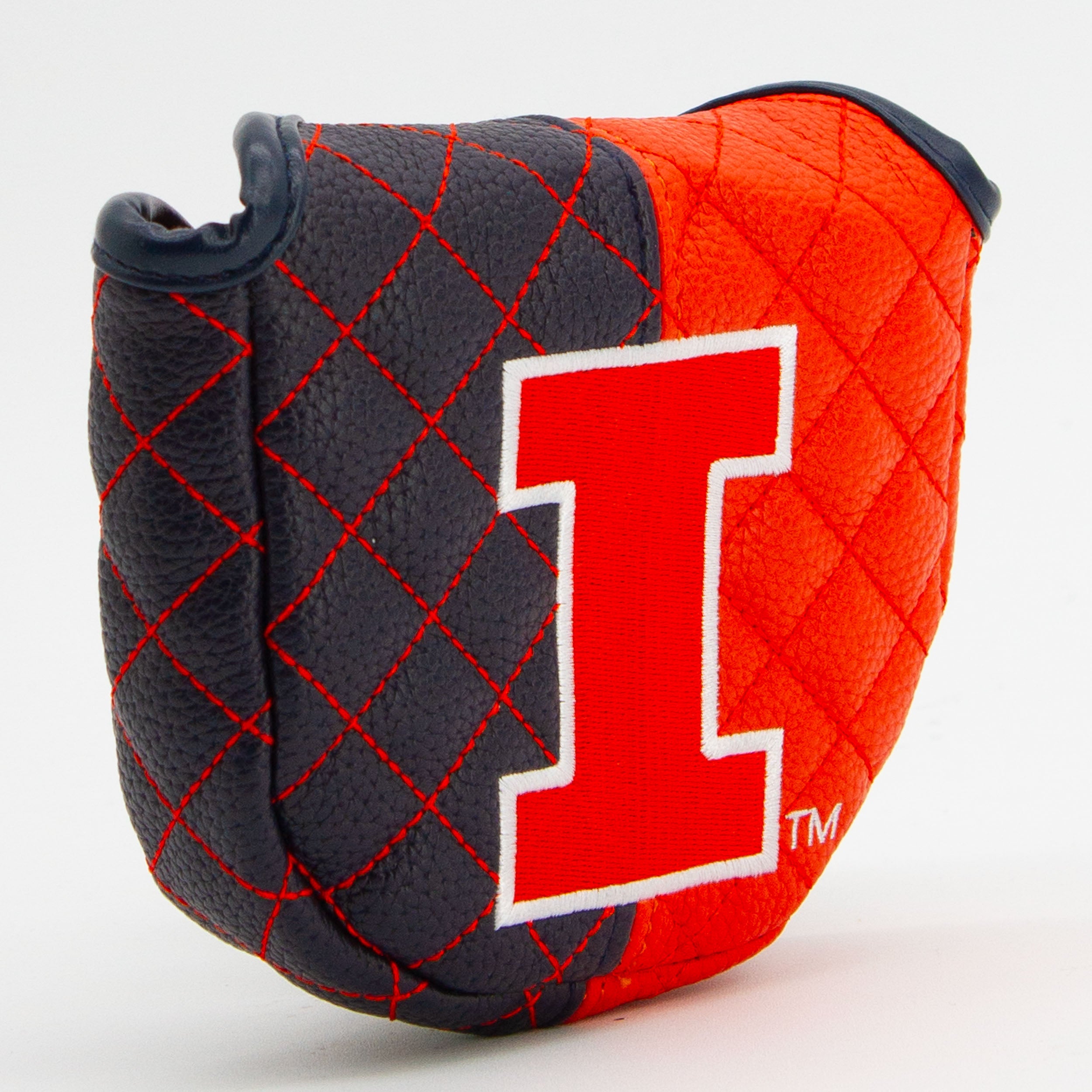 Illinois Fighting Illini Quilted Mallet Putter Cover (SPLIT)