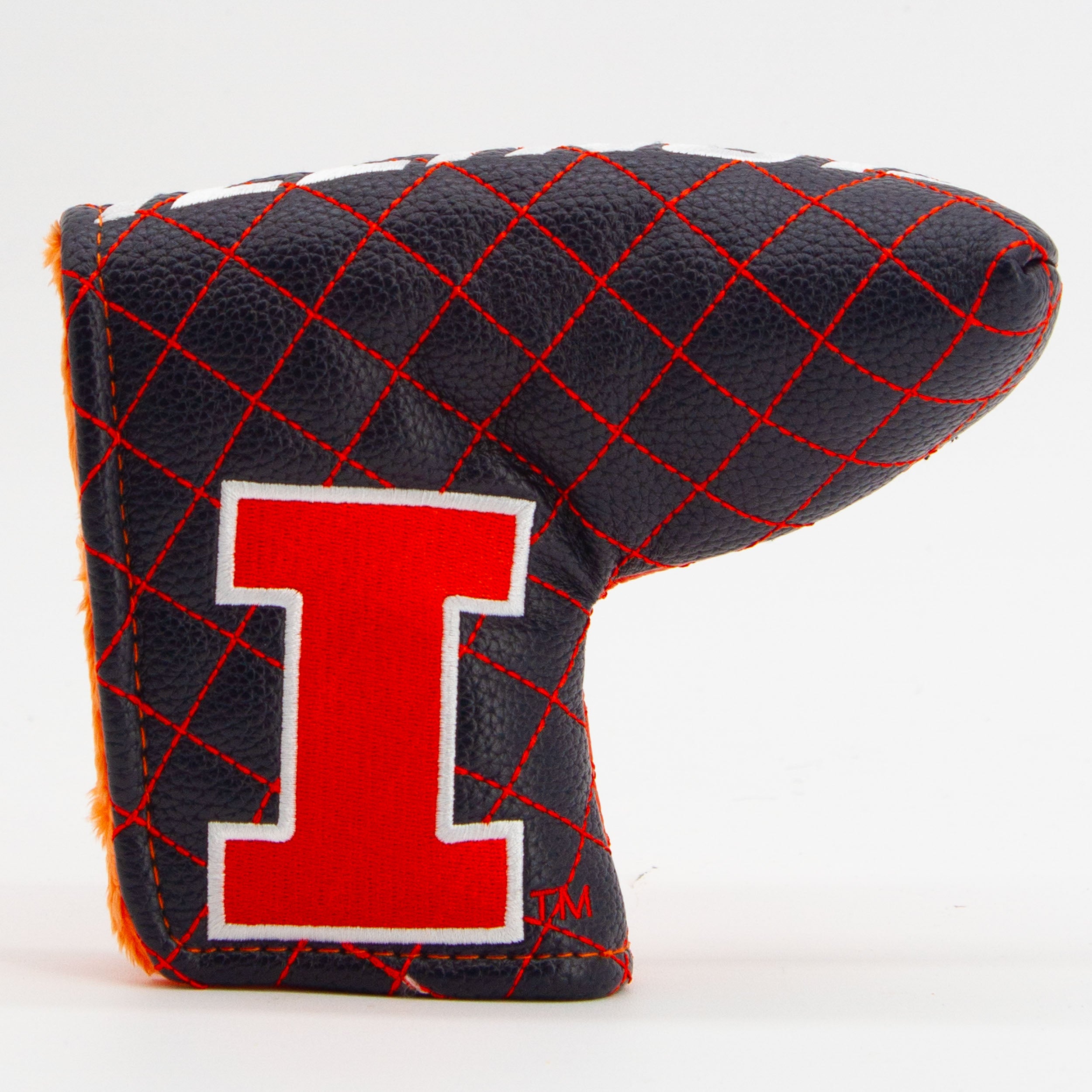Illinois Fighting Illini Quited Blade Putter Cover (SPLIT)