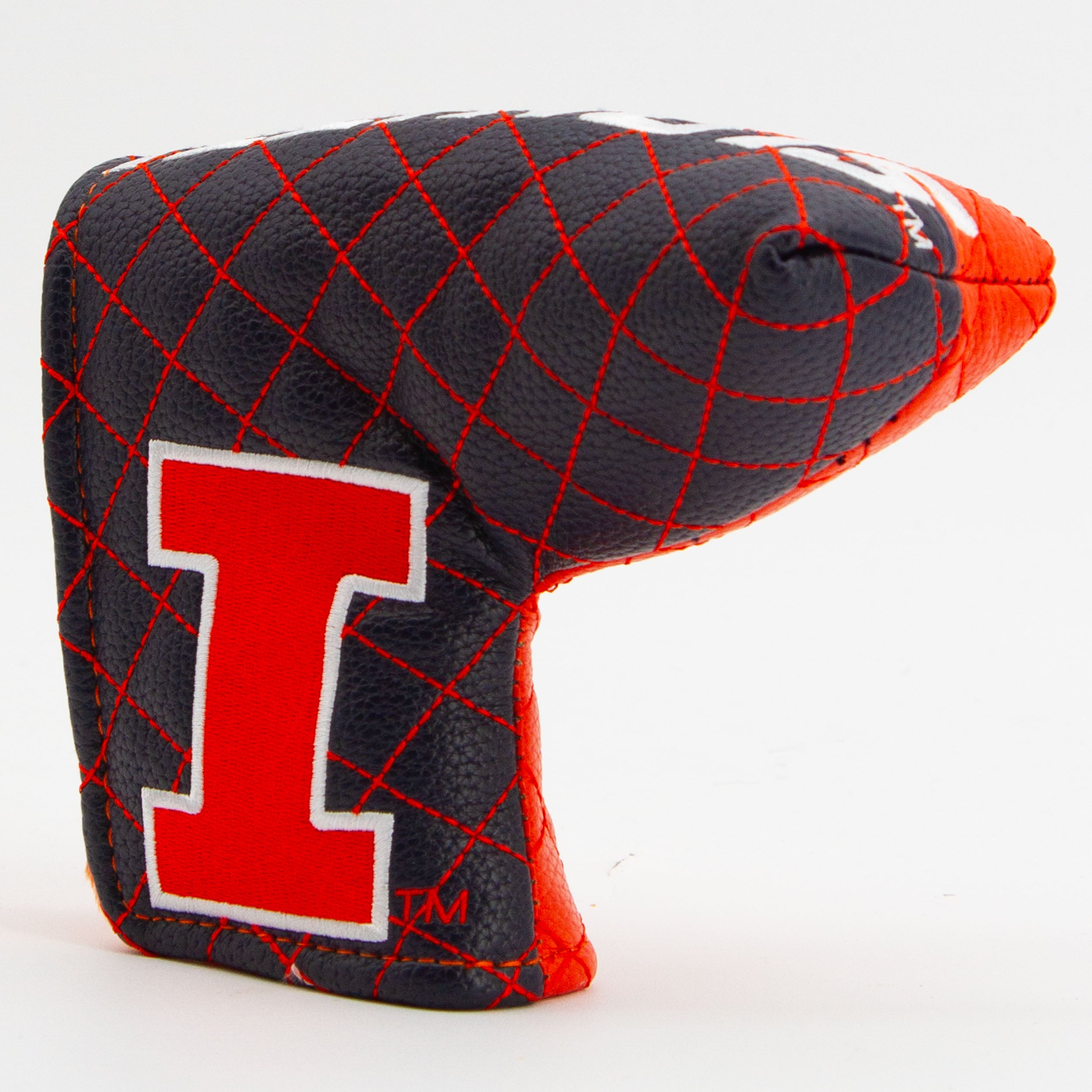 Illinois Fighting Illini Quited Blade Putter Cover (SPLIT)