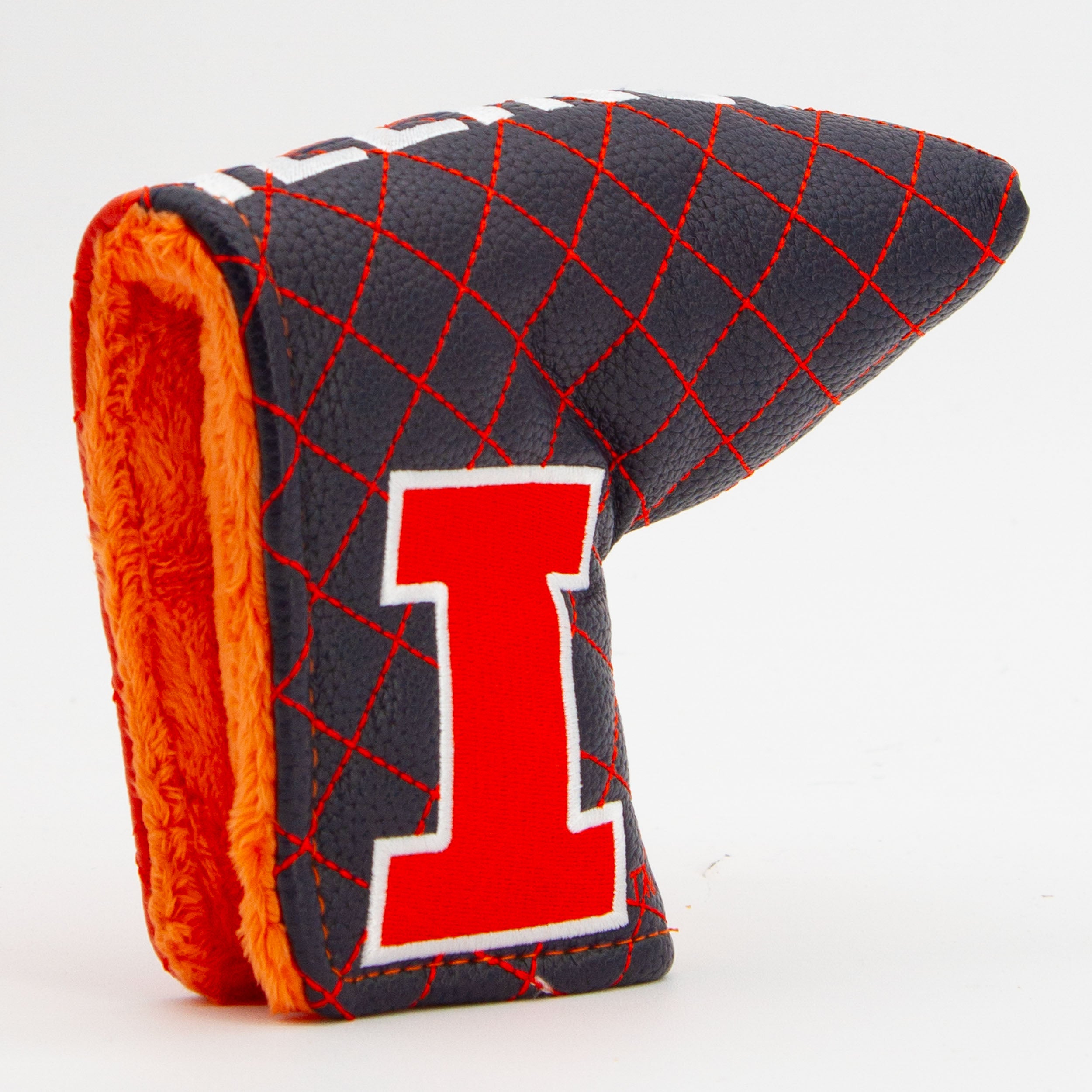 Illinois Fighting Illini Quited Blade Putter Cover (SPLIT)