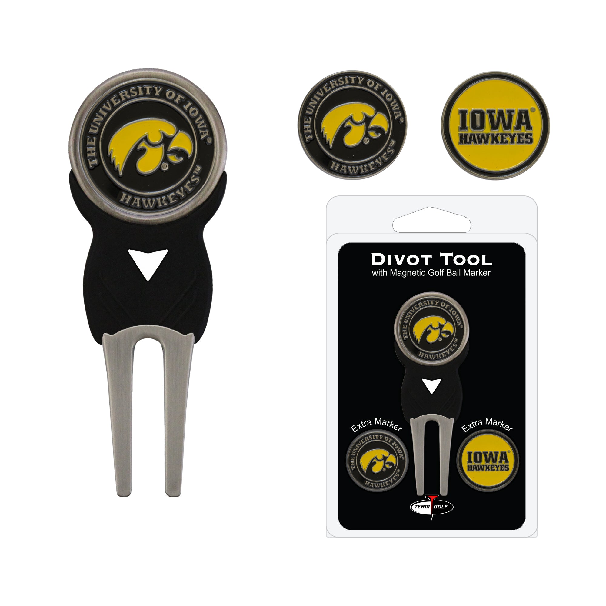 Iowa Hawkeyes Signature Divot Tool Pack