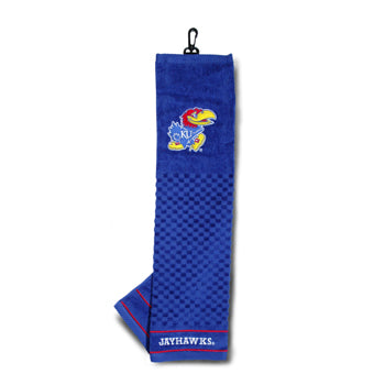Kansas Jayhawks Embroidered Towel