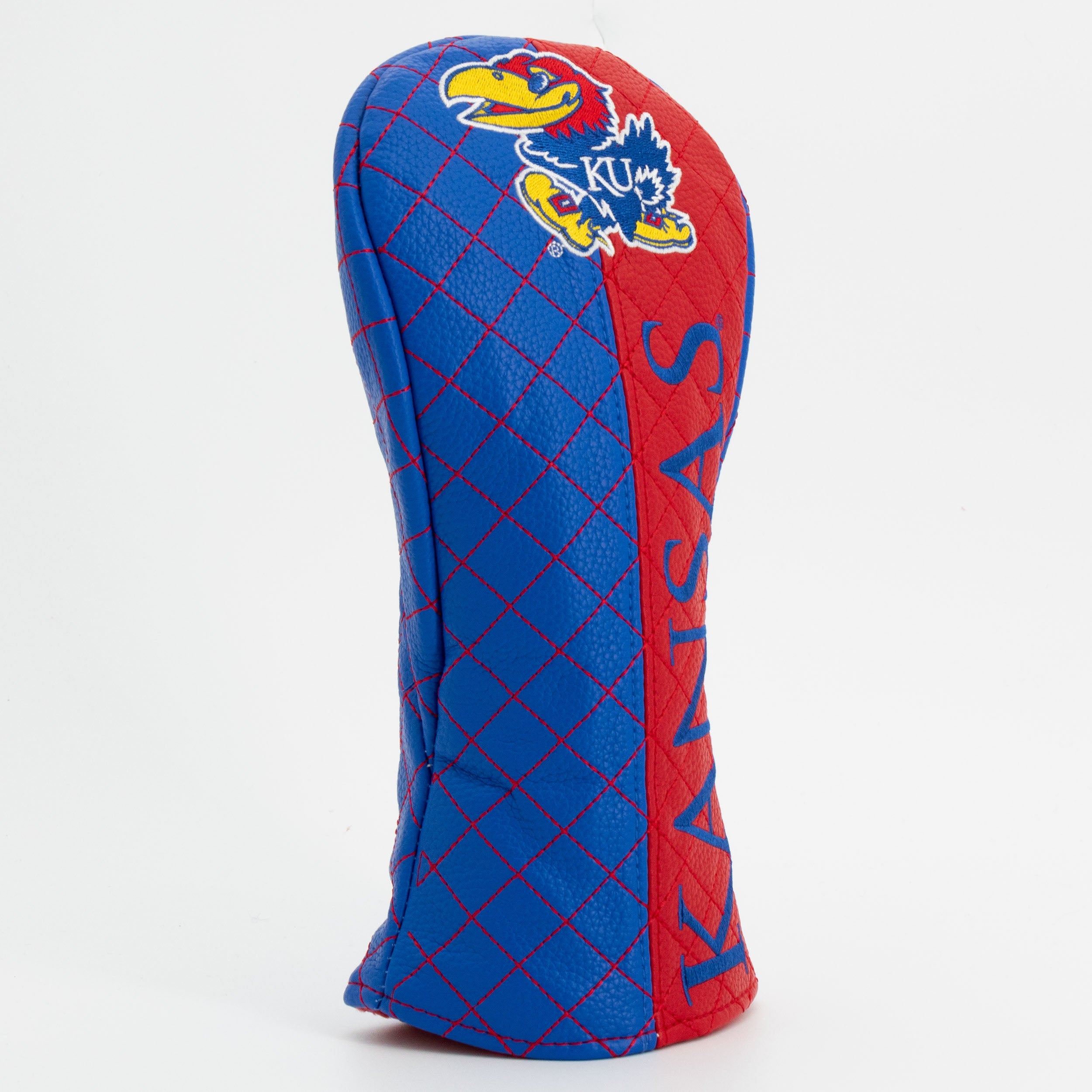 Kansas Jayhawks Quilted Fairway Headcover (SPLIT)