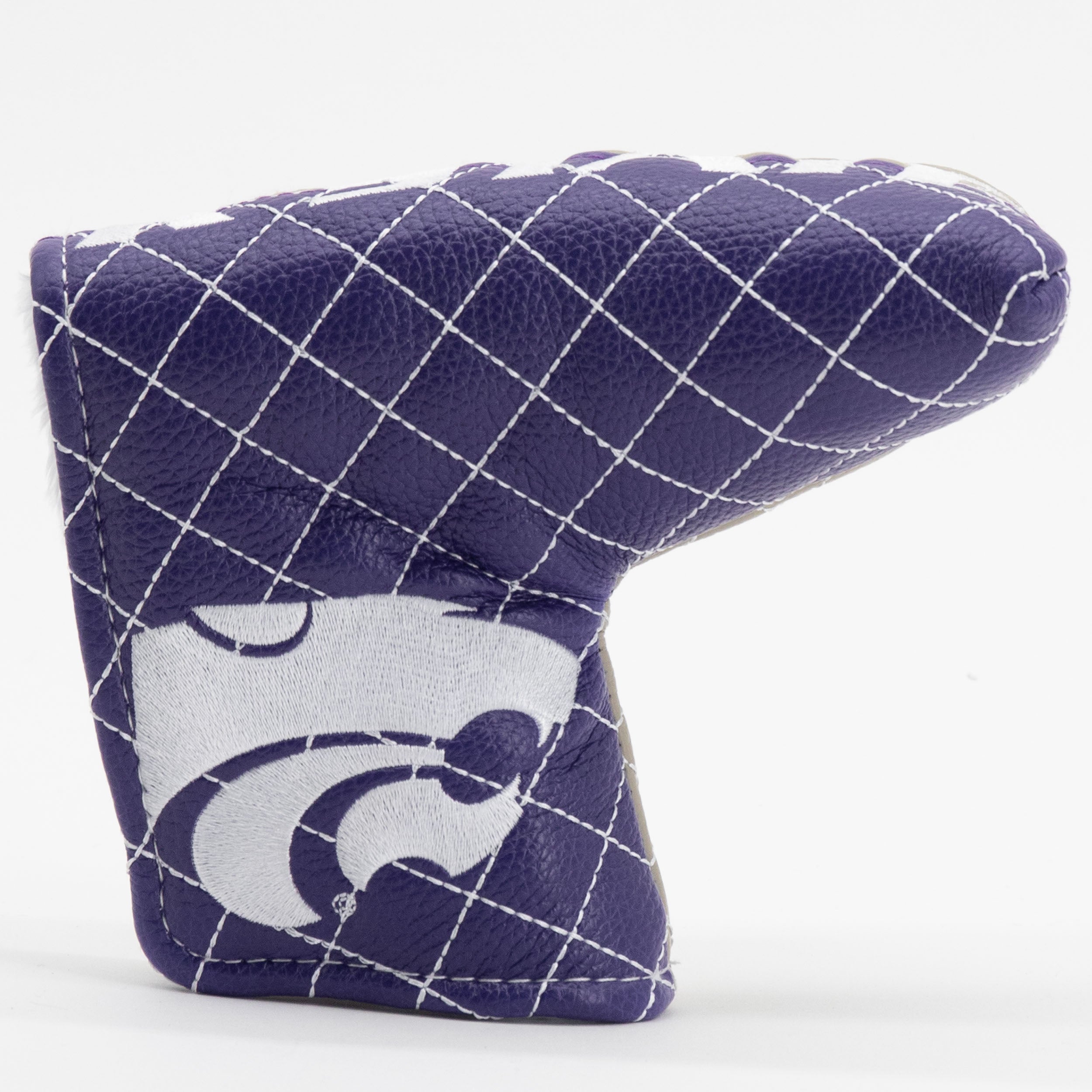 Kansas State Wildcats Quited Blade Putter Cover (SPLIT)