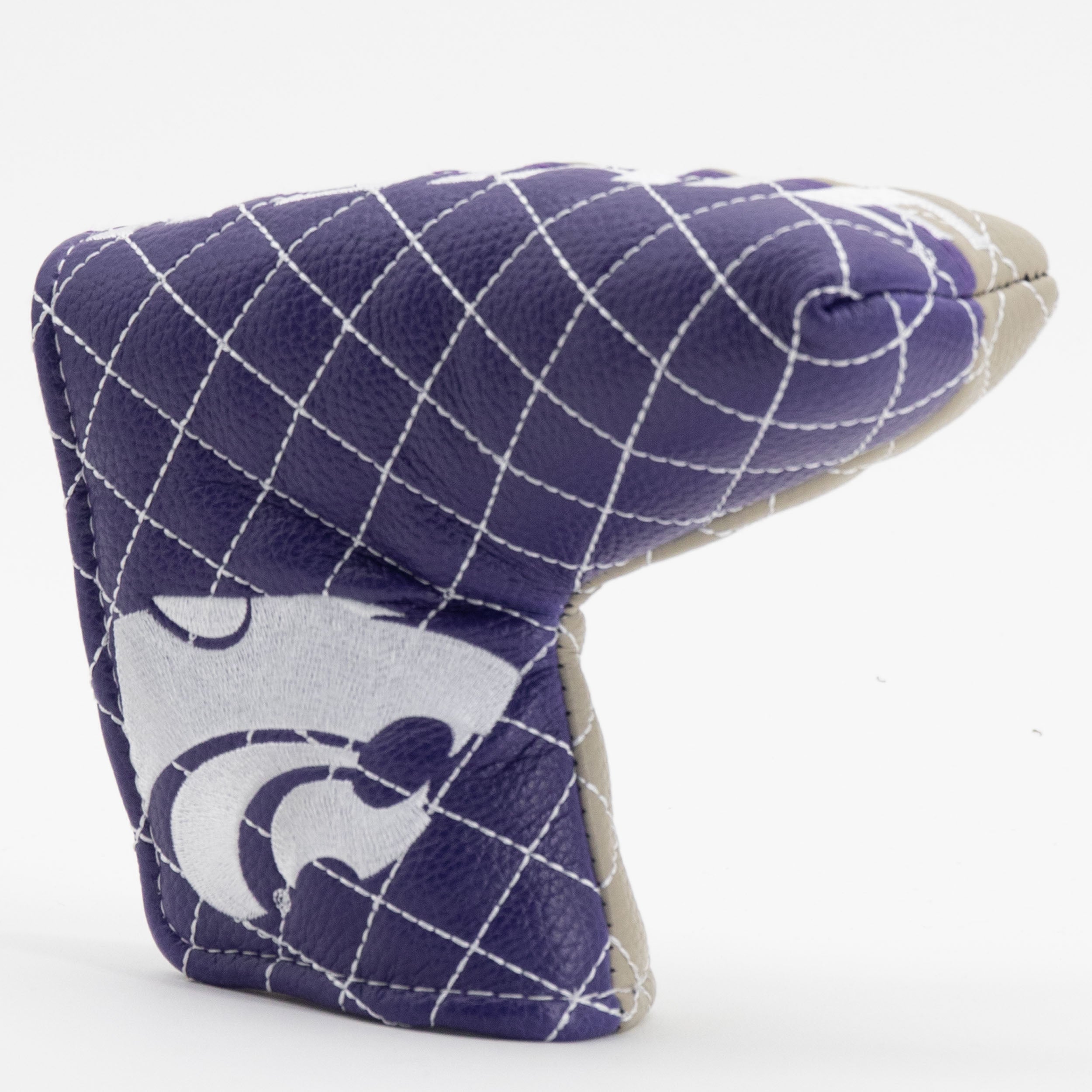 Kansas State Wildcats Quited Blade Putter Cover (SPLIT)