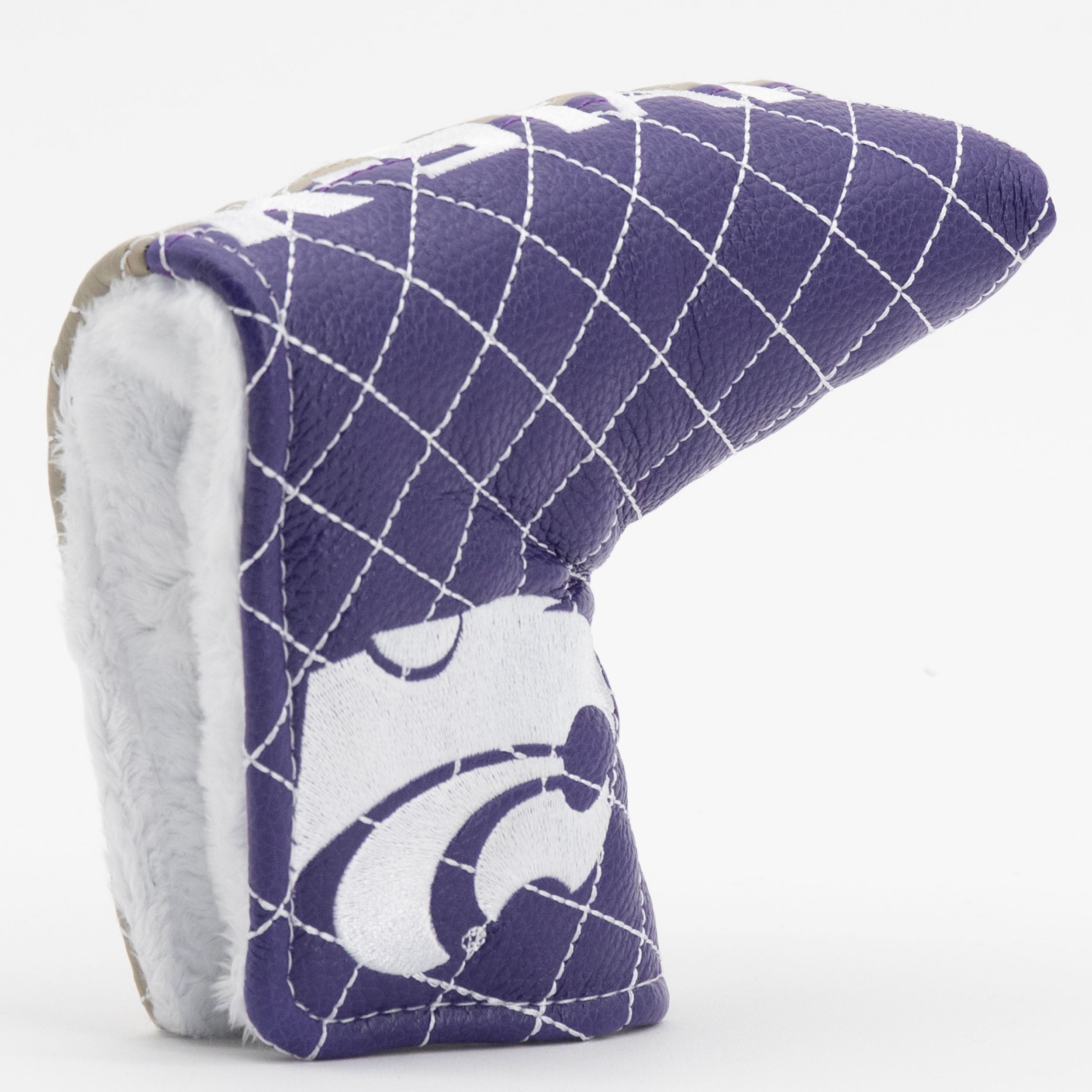 Kansas State Wildcats Quited Blade Putter Cover (SPLIT)
