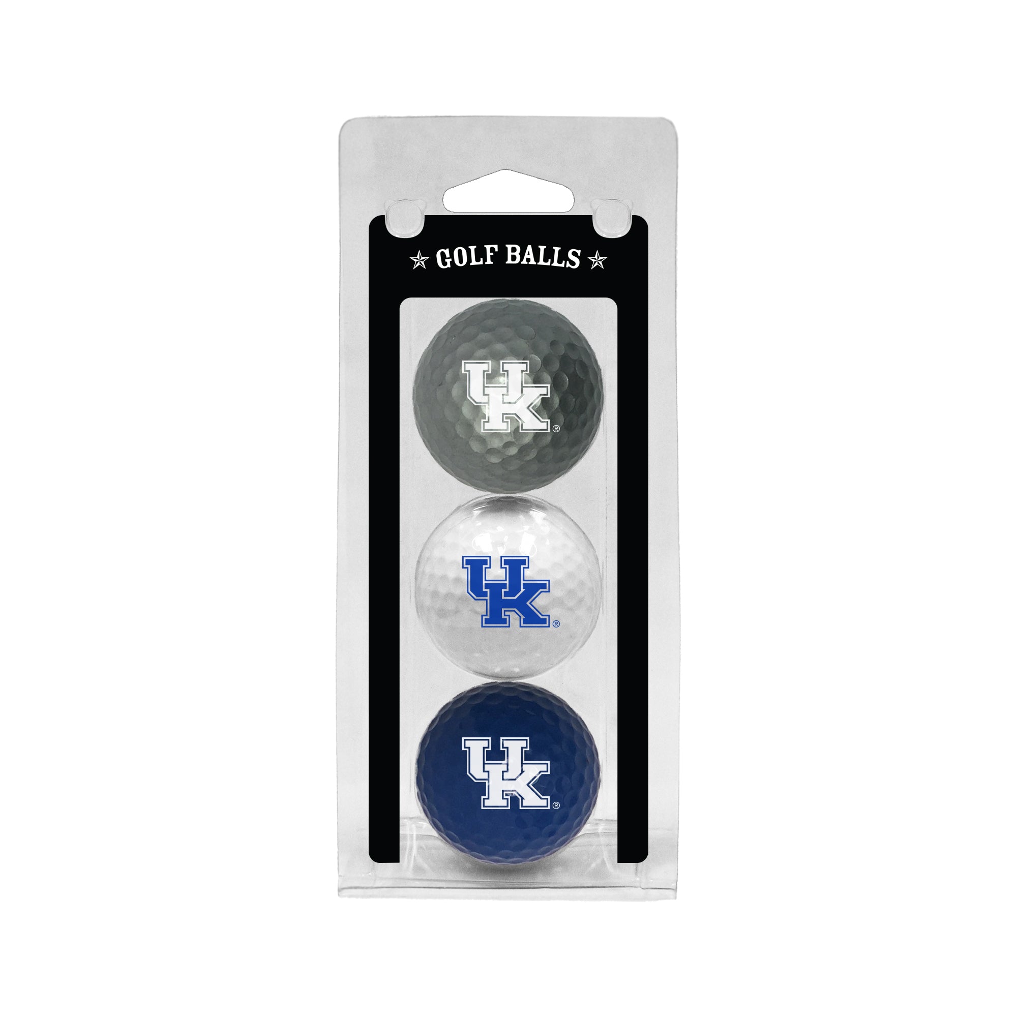 Kentucky Wildcats Golf Balls 3 Pack