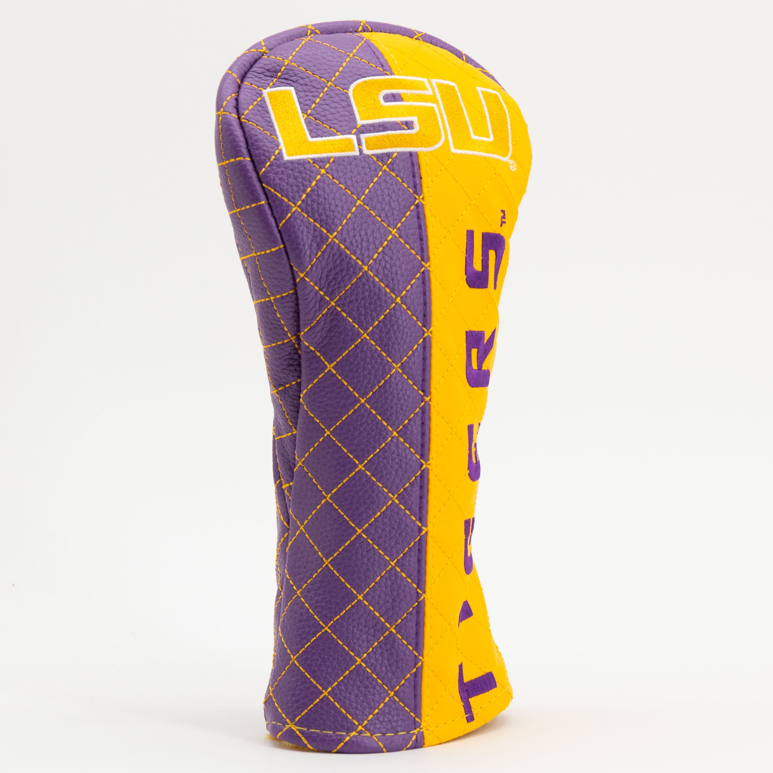 LSU Tigers Quilted Fairway Headcover (SPLIT)