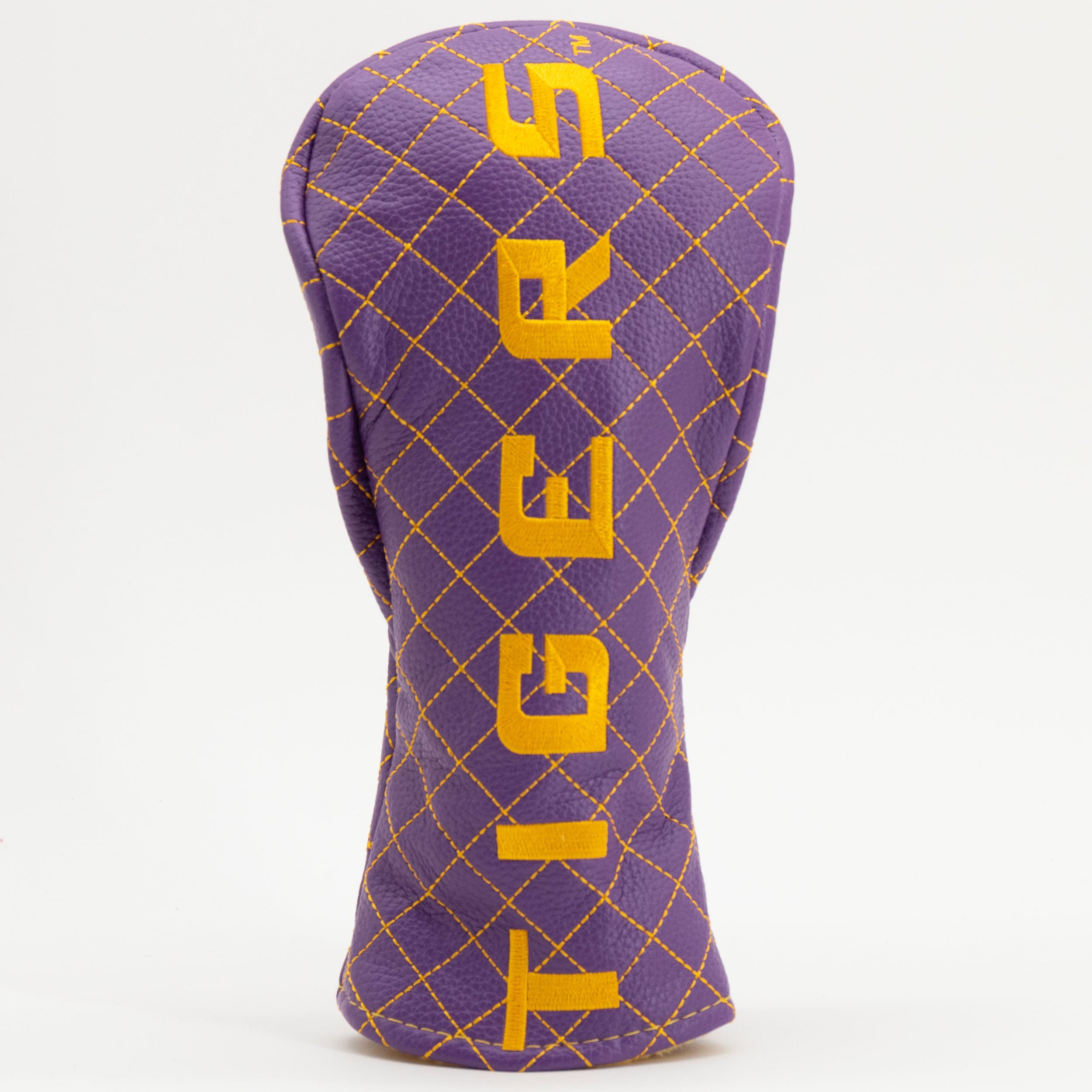 LSU Tigers Quilted Fairway Headcover (SOLID)
