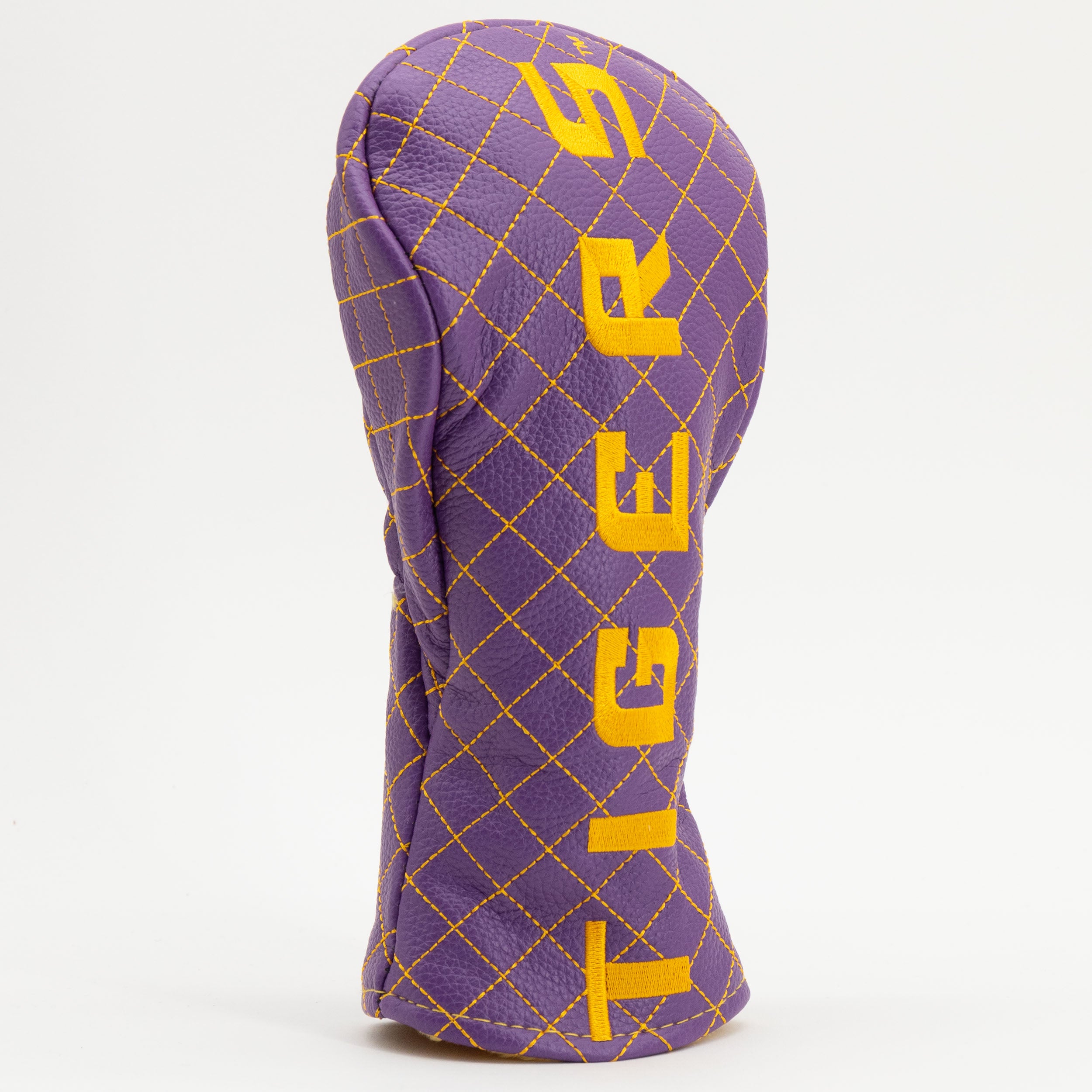 LSU Tigers Quilted Fairway Headcover (SOLID)