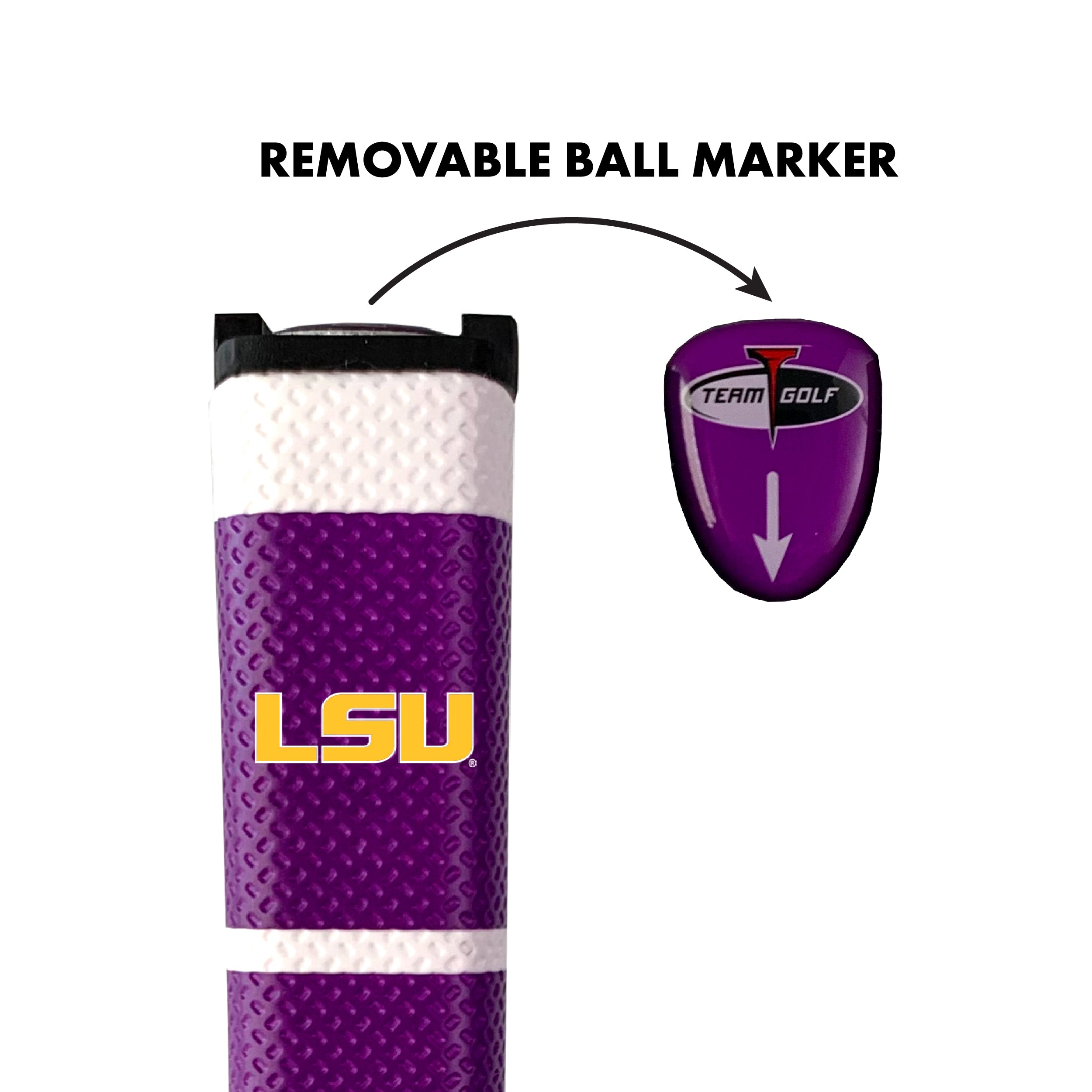 Louisiana State Tigers Putter Grip