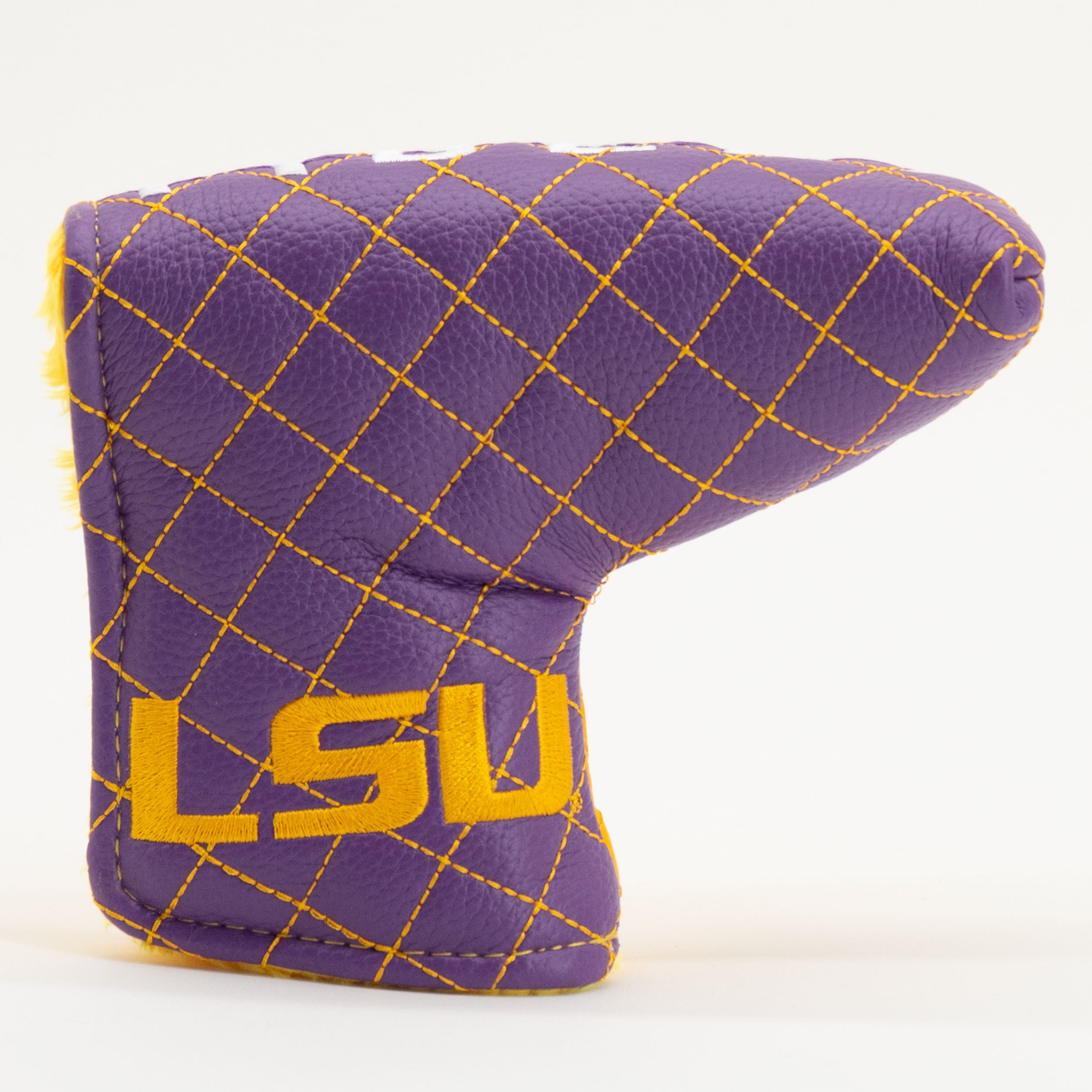LSU Tigers Quited Blade Putter Cover (SPLIT)