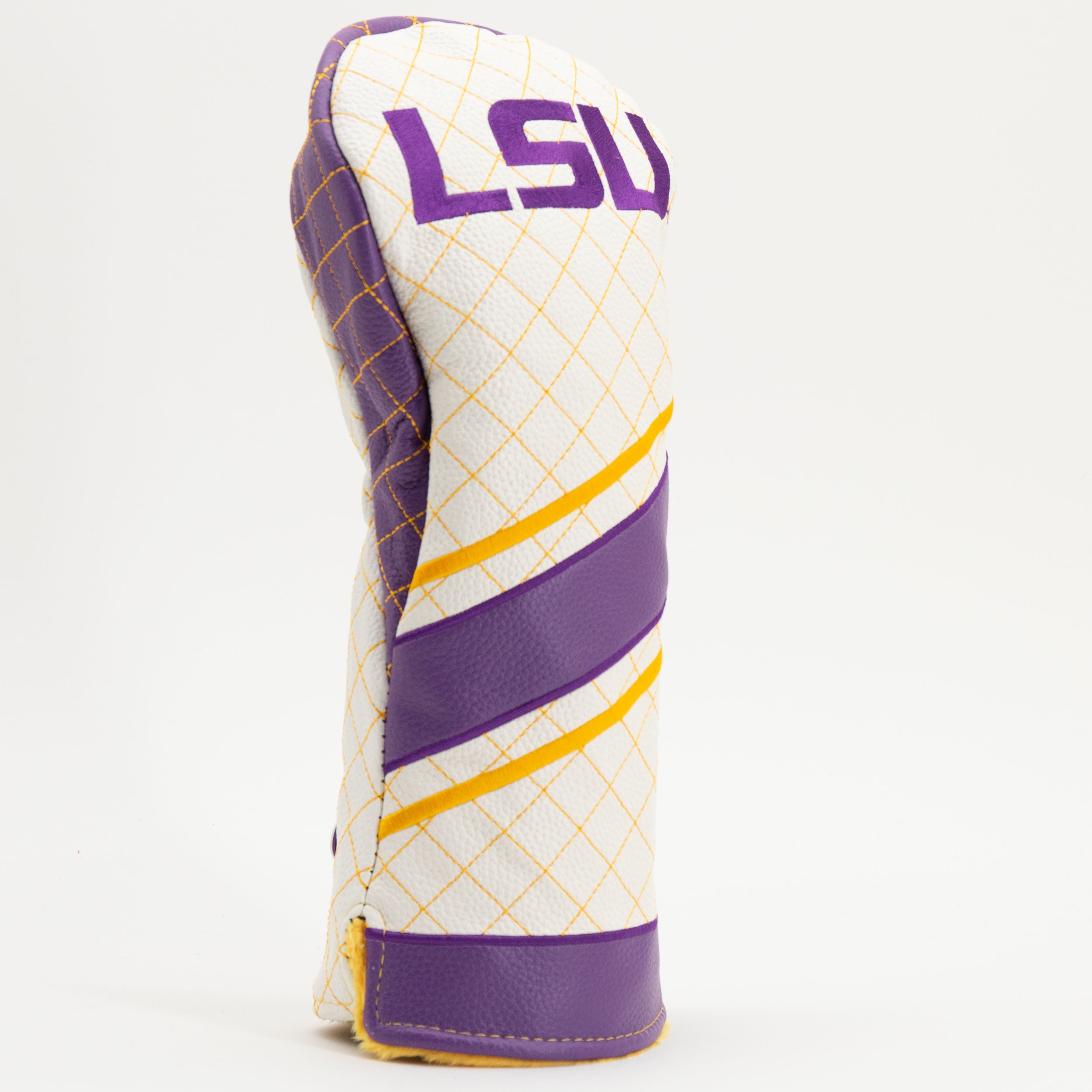 LSU Tigers Quilted Driver Headcover (STRIPED)