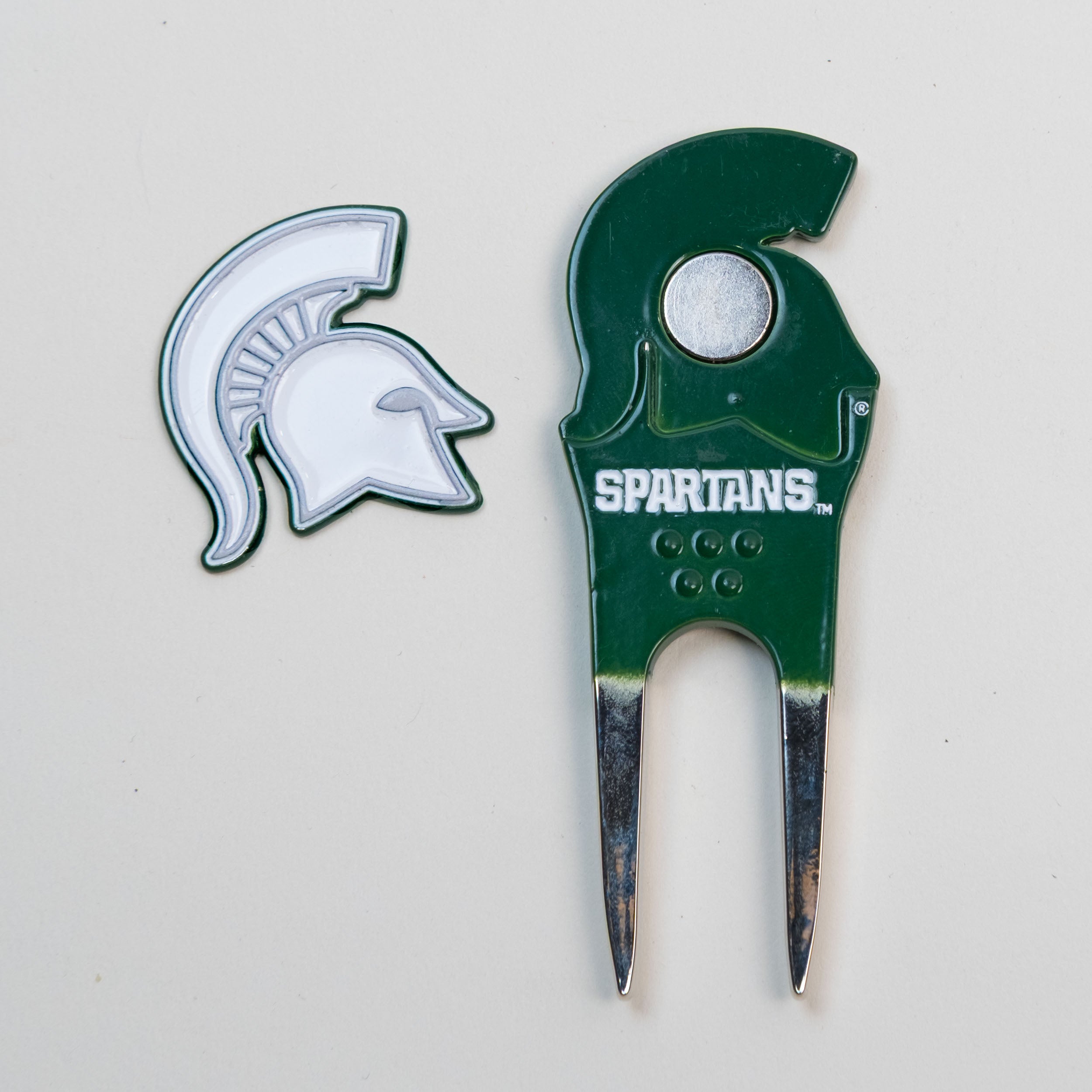 Michigan State Spartans Custom Shaped Divot Tool