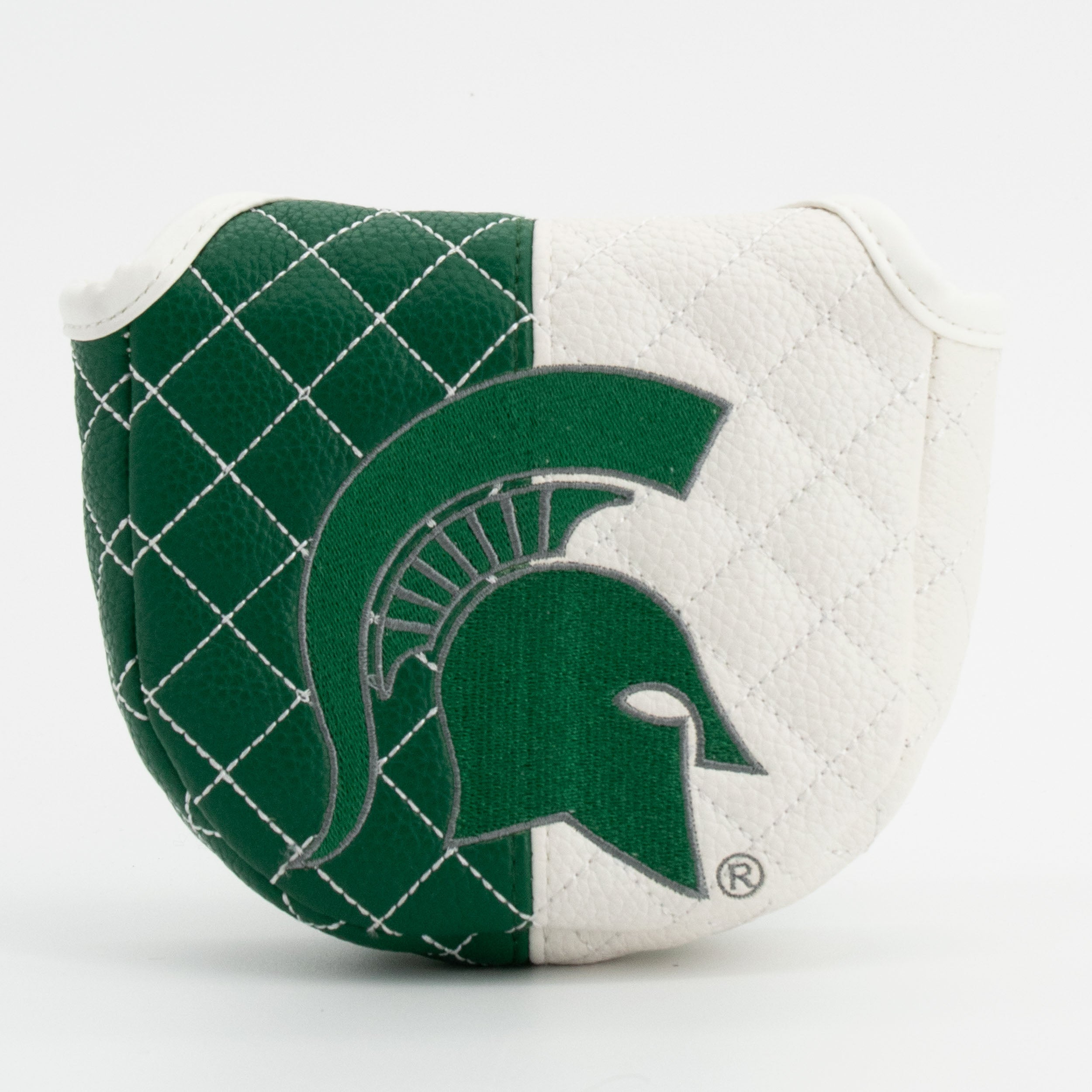 Michigan State Spartans Quilted Mallet Putter Cover (SPLIT)