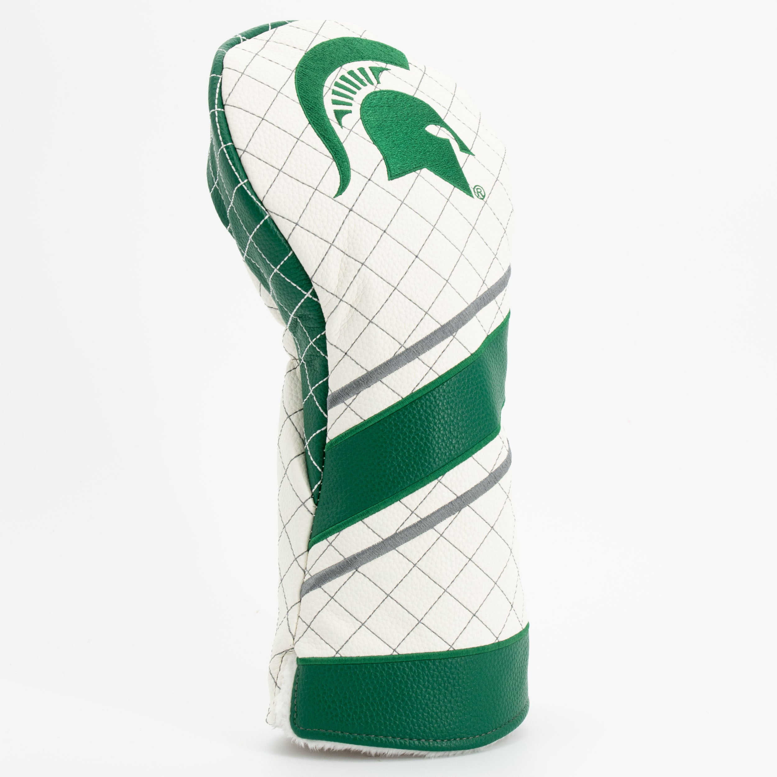 Michigan State Spartans Quilted Driver Headcover (STRIPED)