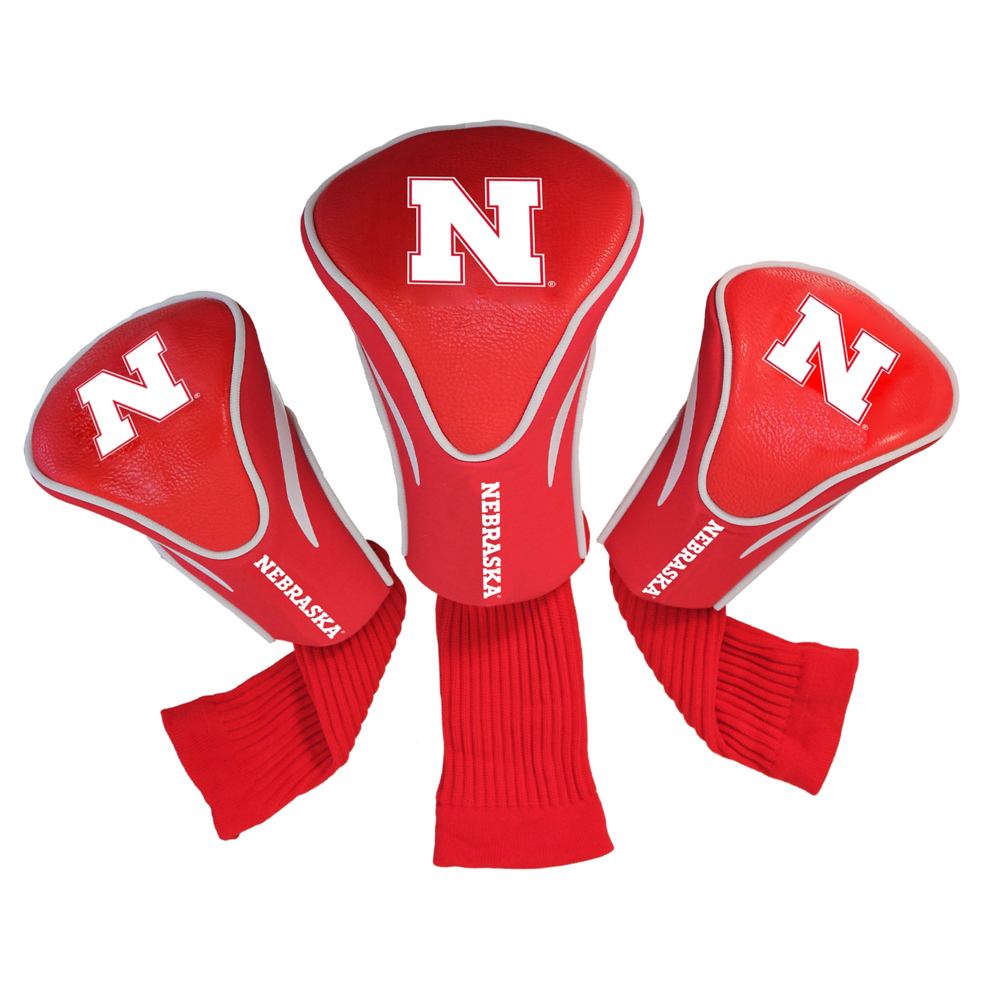 Nebraska Cornhuskers 3 Pack Contour Head Covers