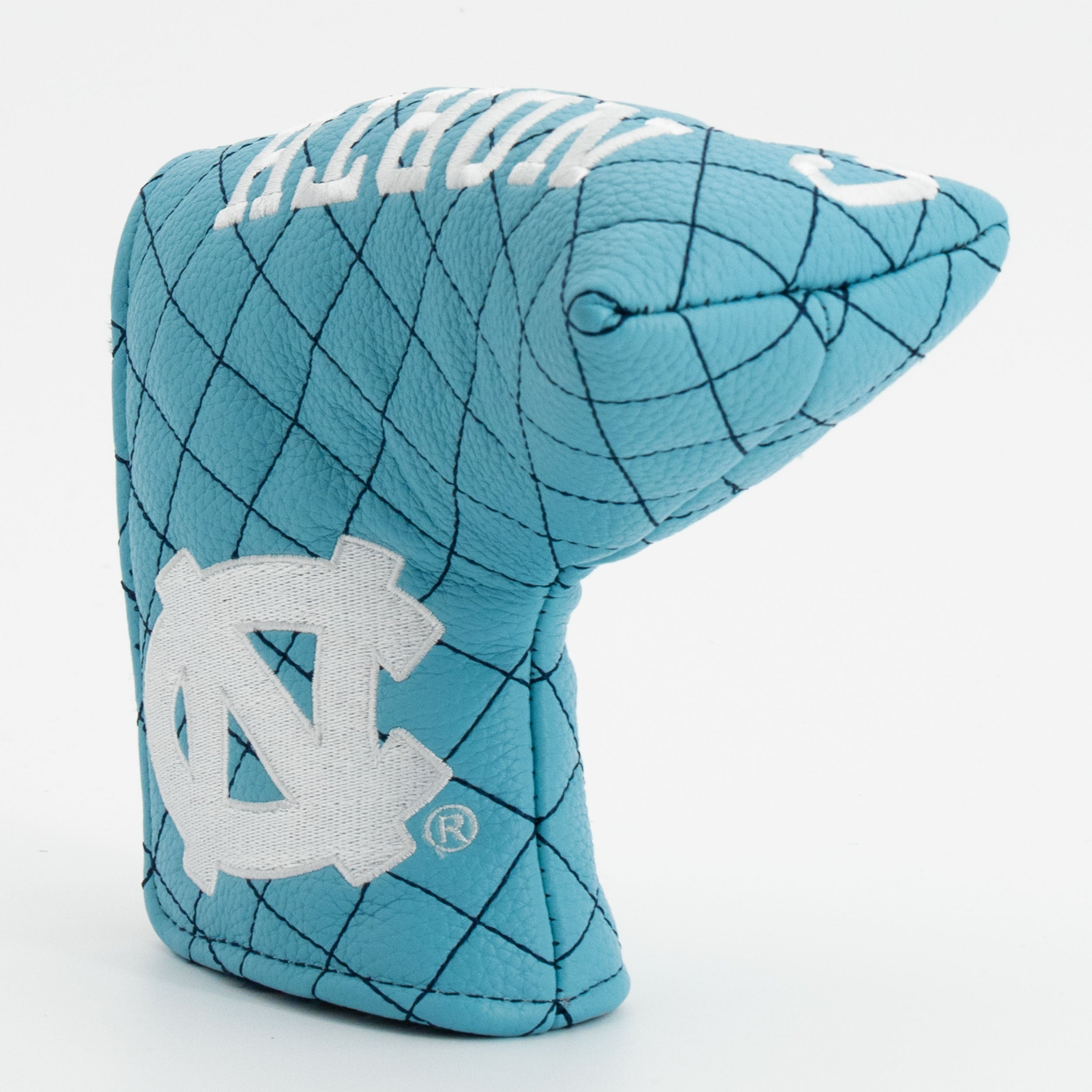 North Carolina Tar Heels Quited Blade Putter Cover (SOLID)