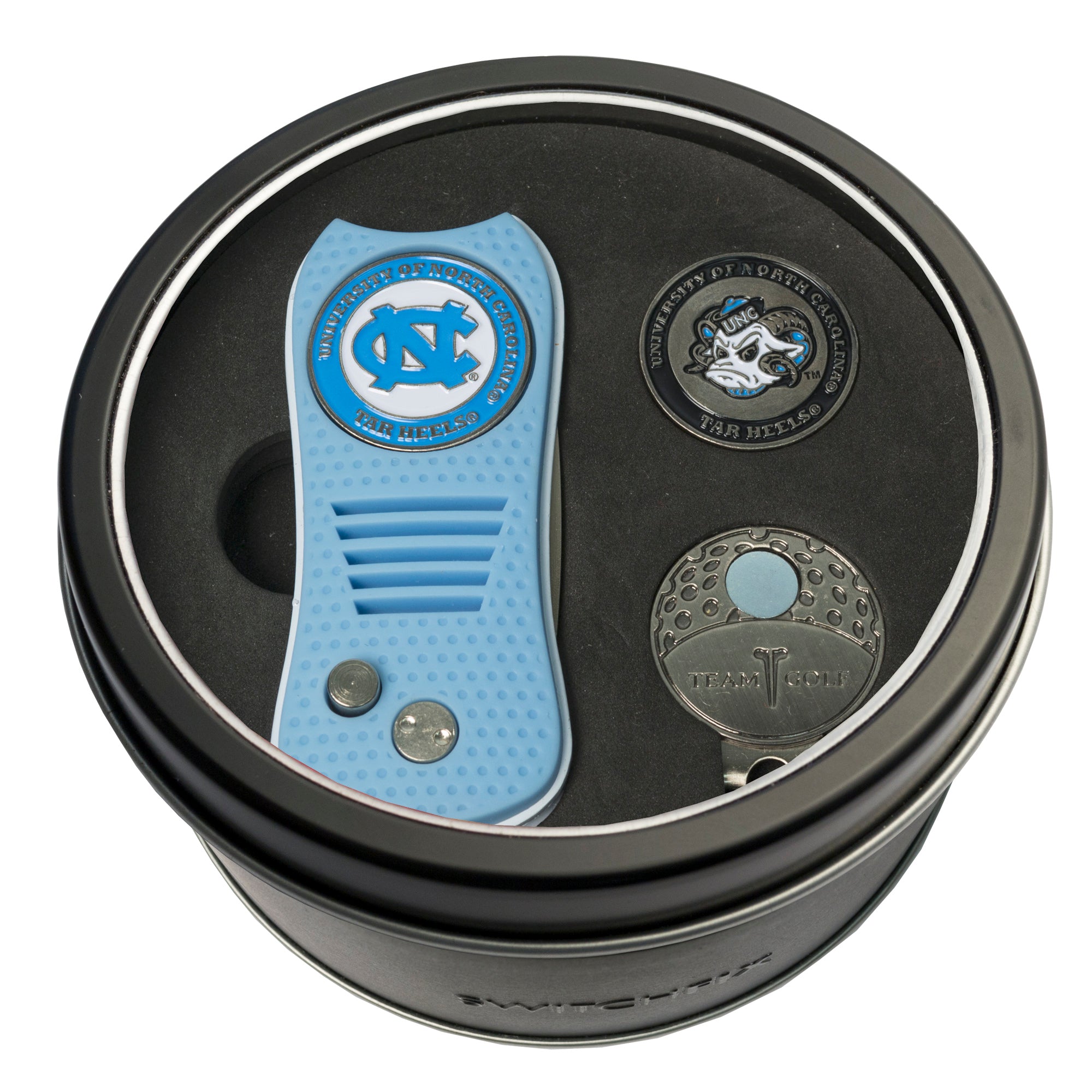 North Carolina Tar Heels Switchblade Divot Tool + Cap Clip + Ball ...