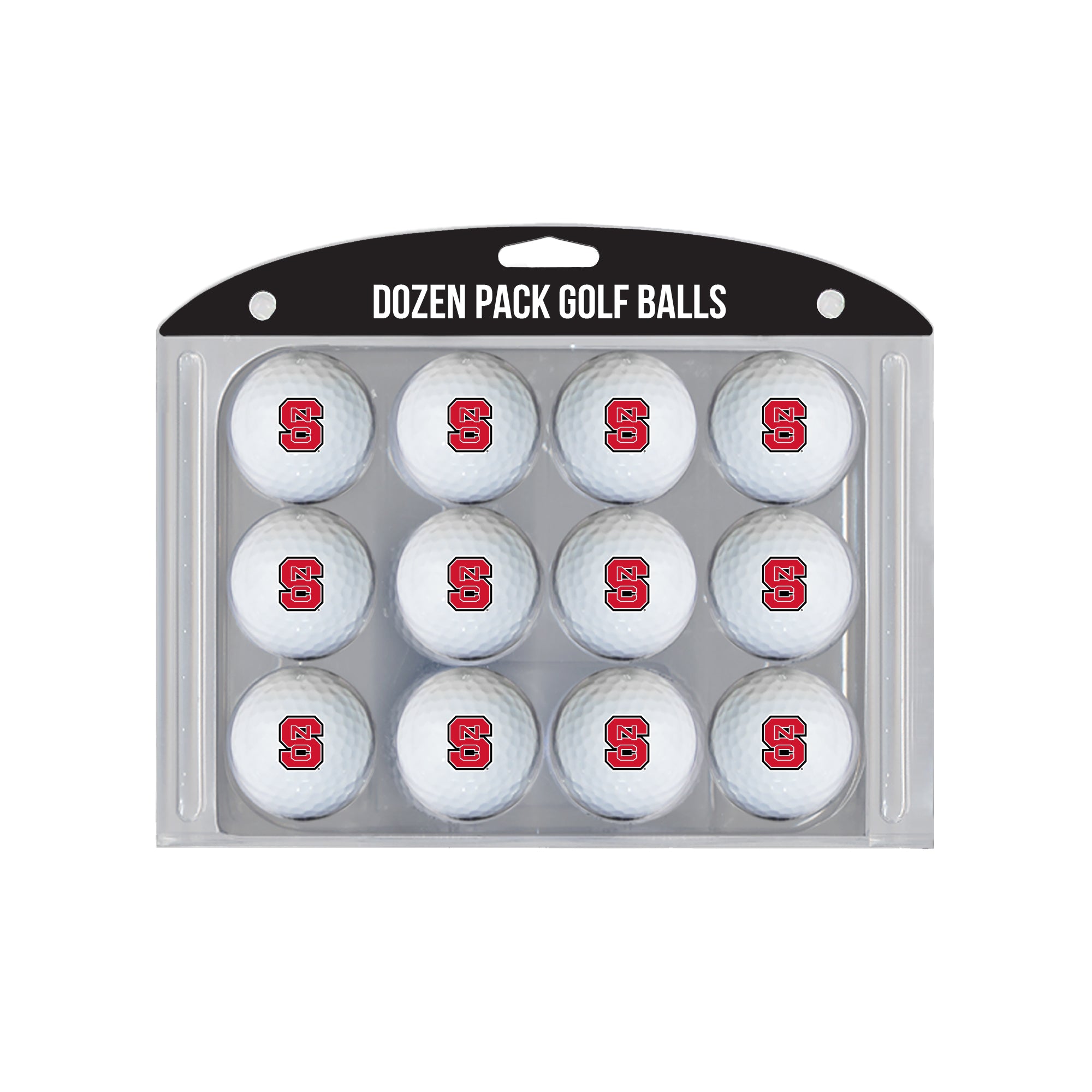 NC State Wolfpack Golf Balls Dozen Pack