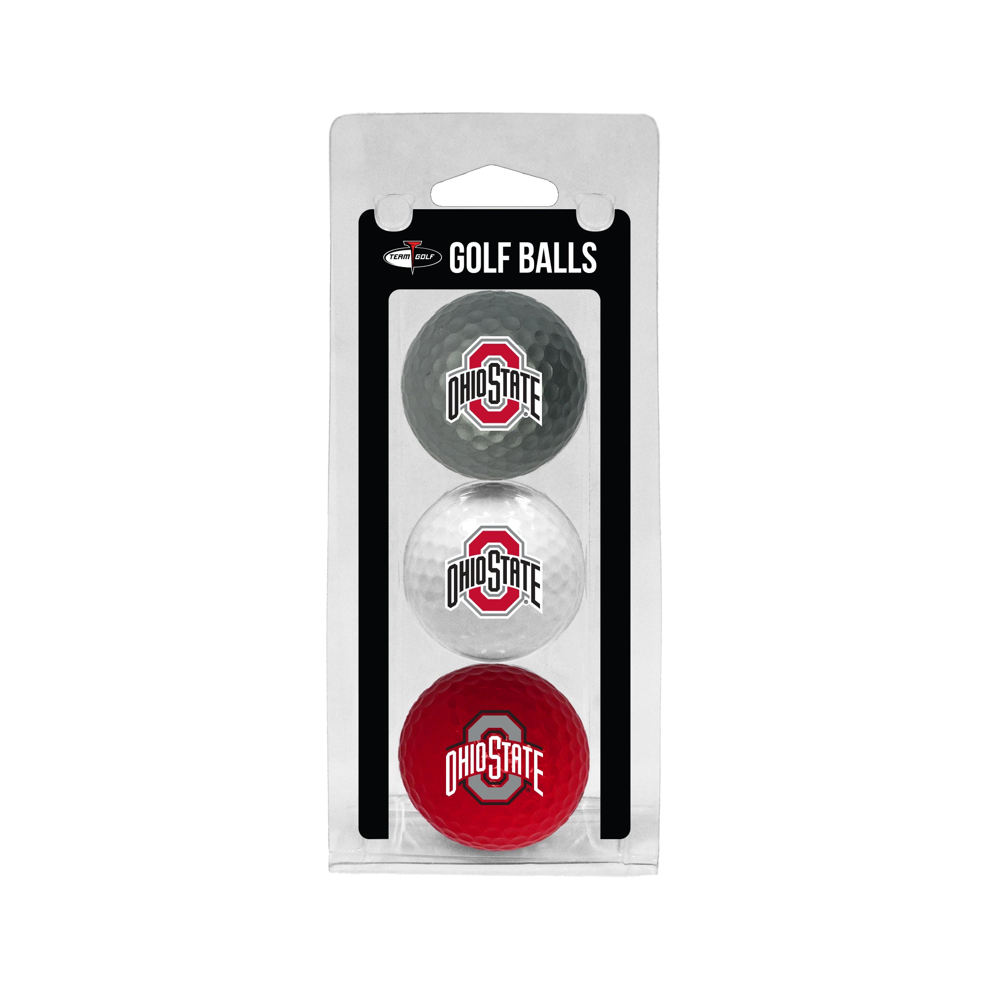 Ohio State Buckeyes Golf Balls 3 Pack