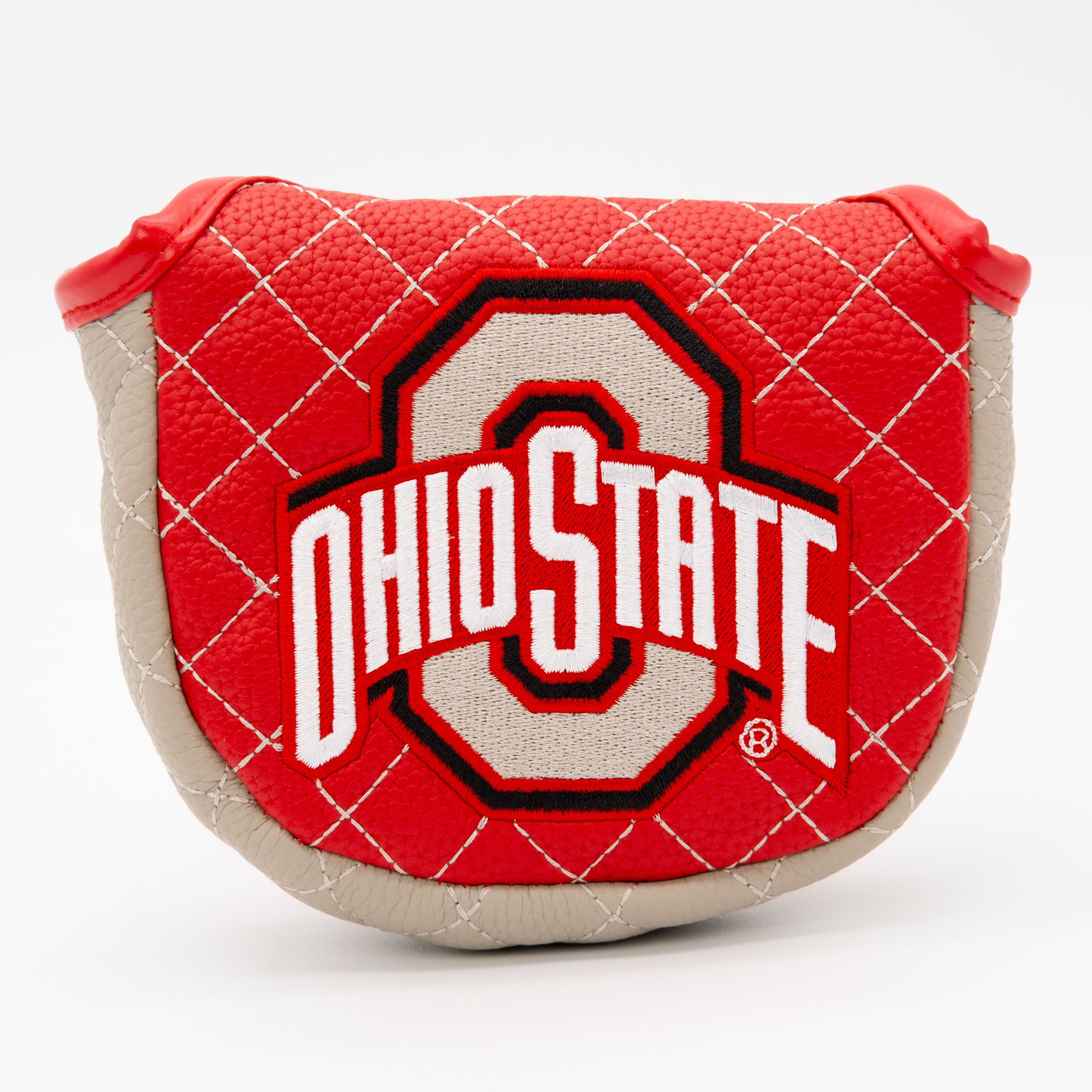 Ohio State Buckeyes Quilted Mallet Putter Cover (SOLID)
